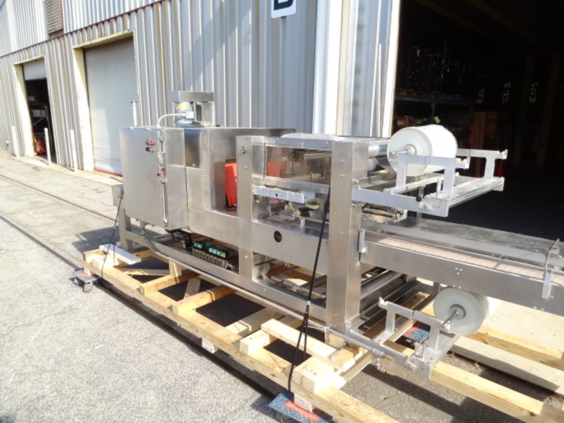 Arpac Stainless Steel Shrink Bundler, Model # 1058-24, S/N 1396, stainless steel / last running - Image 2 of 5