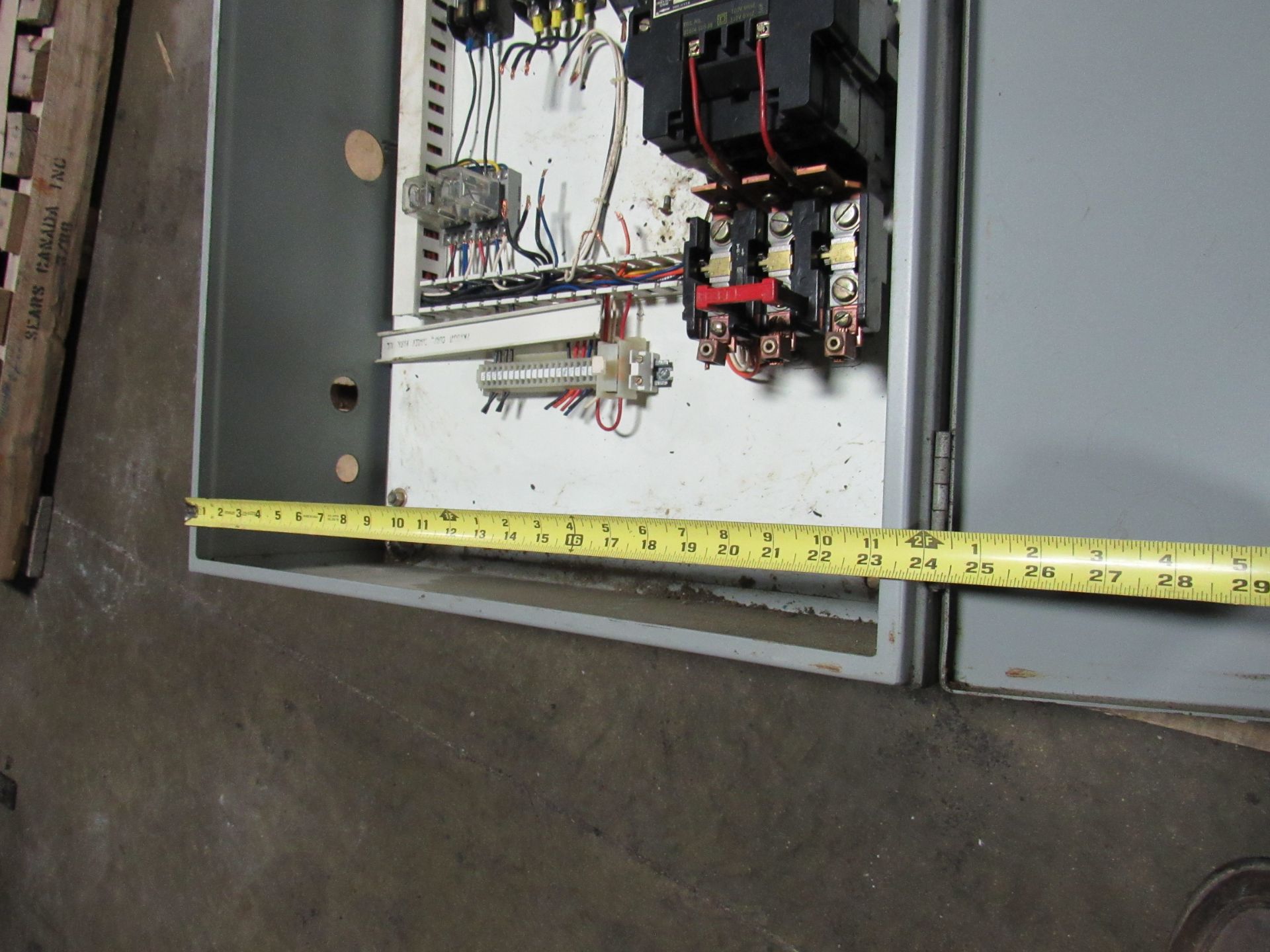 Electric Control Box -- (LOCATED IN IOWA, RIGGING INCLUDED IN SALE PRICE) -- Optional prep for - Image 7 of 7