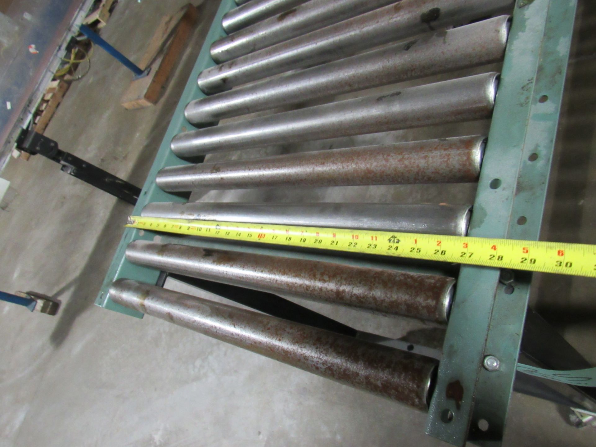 One Lot Two Hytrol Roller Conveyors on Casters -- (LOCATED IN IOWA, RIGGING INCLUDED WITH SALE - Image 5 of 18