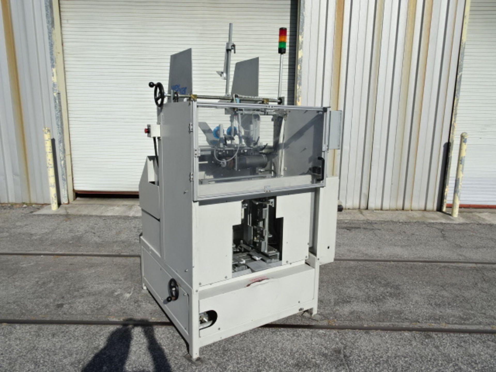 Wexxar Tray Former for Self-Locking Trays, Model # AT-SL, SN 1543, quick-change / current mandrel is