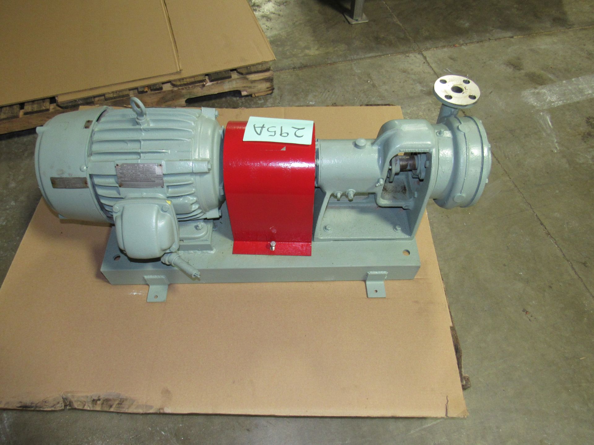 Worthington Pump (LOCATED IN IOWA, RIGGING INCLUDED WITH SALE PRICE) -- Optional Palletizing Fee $ - Image 2 of 10