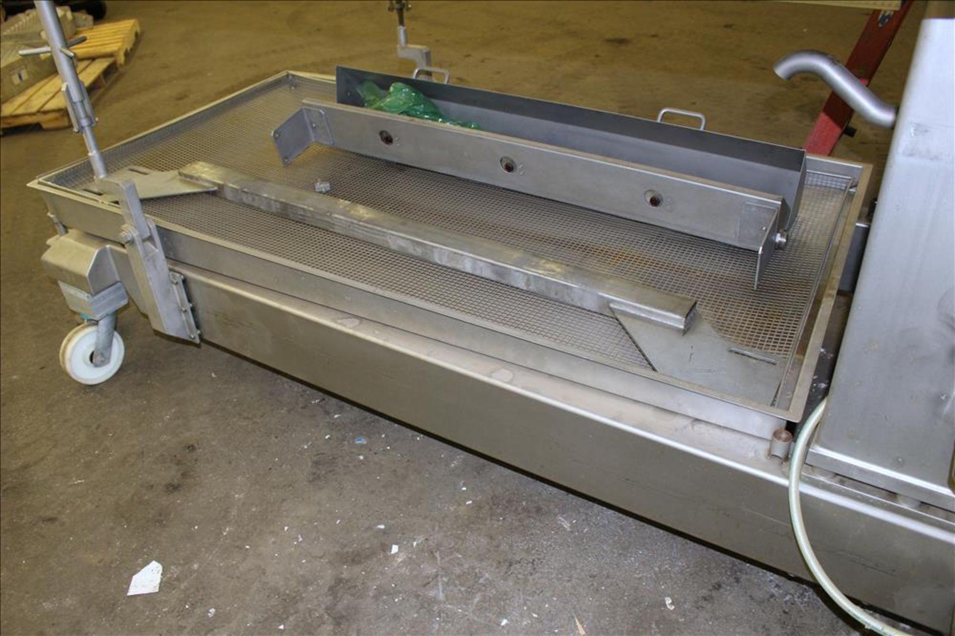 2009 Alimec Food Slicer, Model Slicer, S/N 628-52, 3 Station, no infeed magazines. Missing blade, - Image 17 of 23