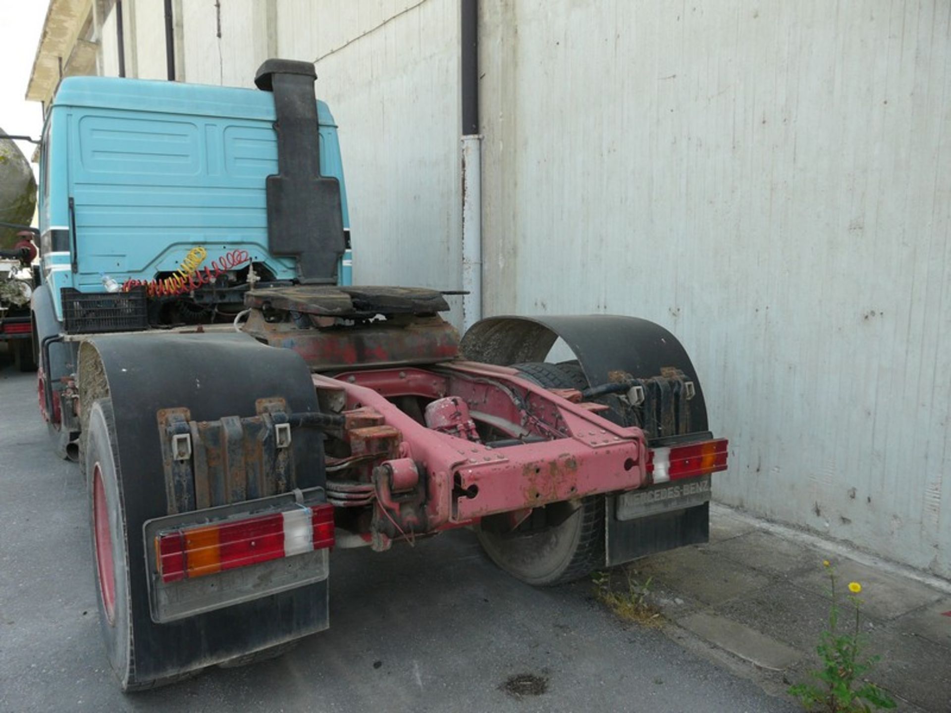 Tractor MERCEDES 1735, KM 225657, REG MBO 3254 (Located in Greece - Plati Imathias) Greek - Image 7 of 10