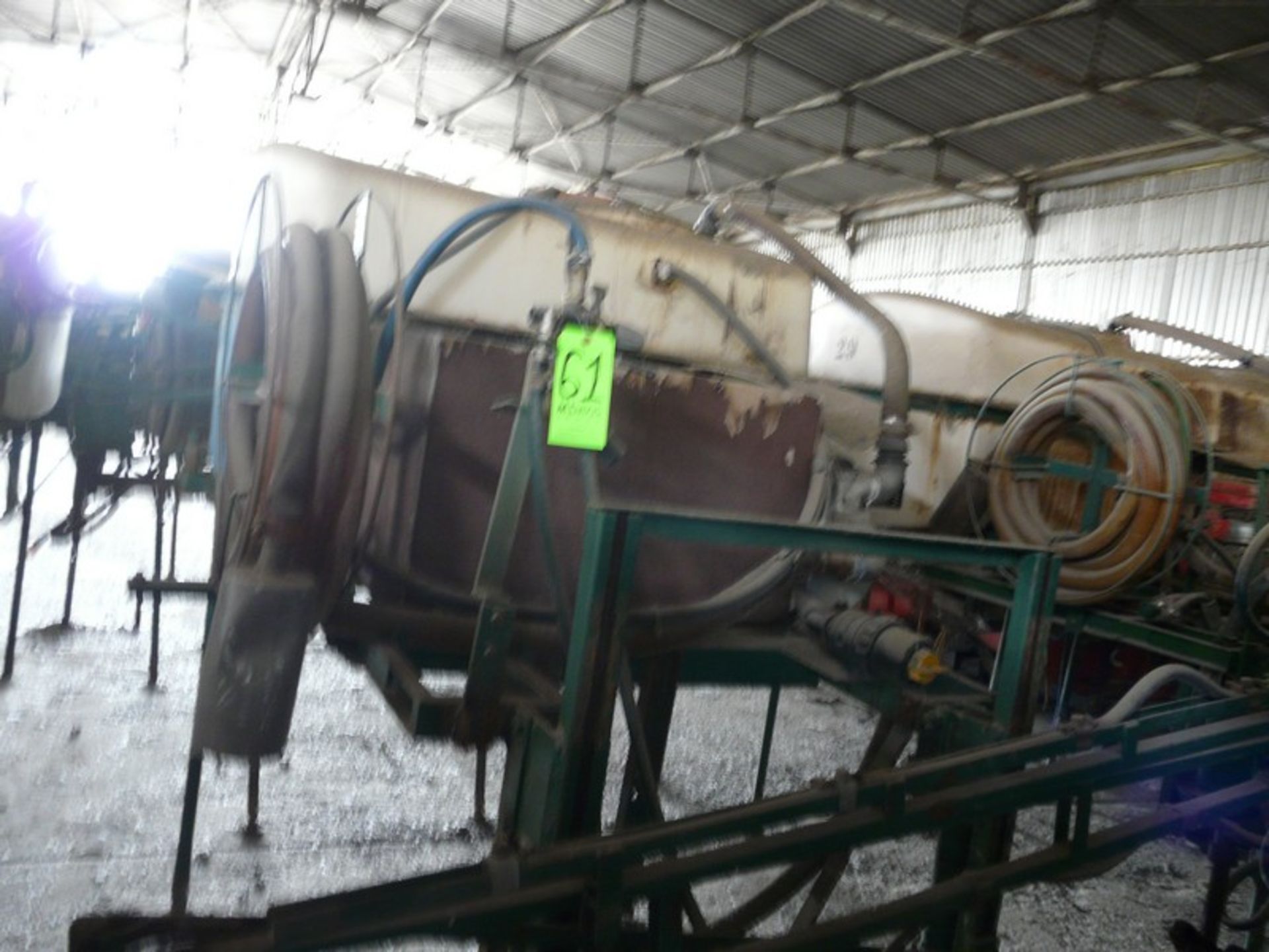 Farming Sprayer HOLDER 1000LTR WITH PUMP, WITH MOTOR, WITH POWER TAKE OFF (Located in Greece - Plati