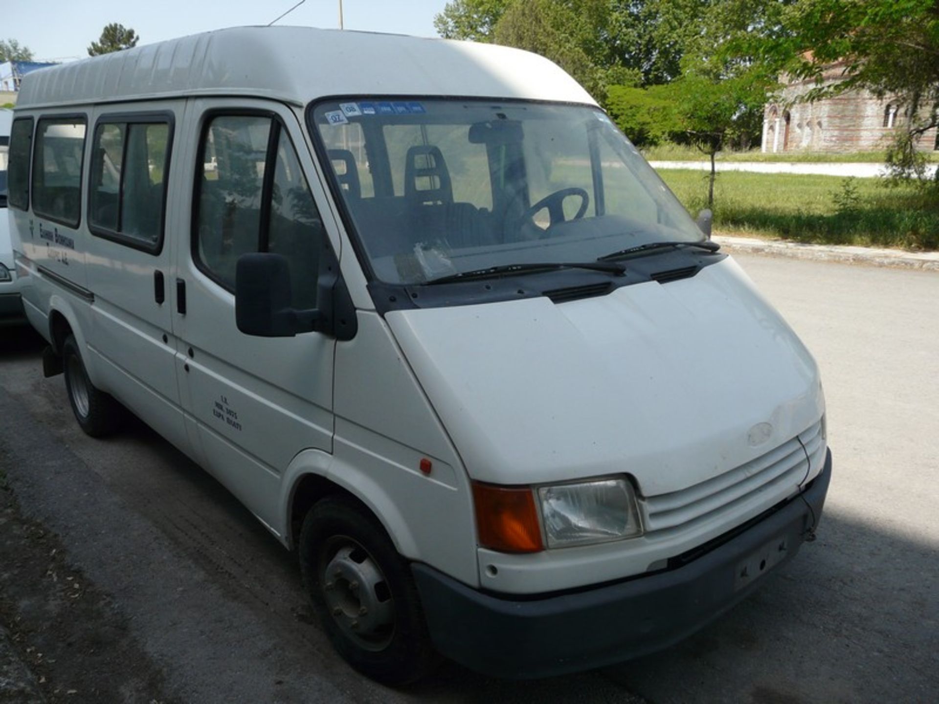 FORD TRANSIT, bus115, diesel, KM 212503, 14+1 seats, REG NBB 8161, Year: 1991 (Located in Greece - - Image 4 of 10