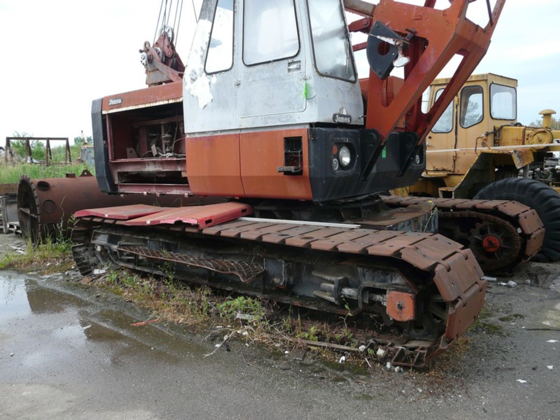 CRANE JONES Metal Cable CRAWLER TYPE (Located in Greece - Plati Imathias) Greek Description: Γερανός - Image 6 of 16