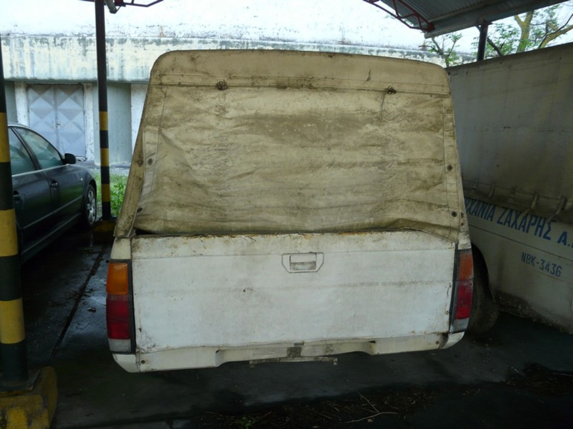 NISSAN KING CAB ,REG NBK 3438,Pick Up , PETROL ,KM :311158, Year: 1993 (Located in Greece - Plati - Image 7 of 16