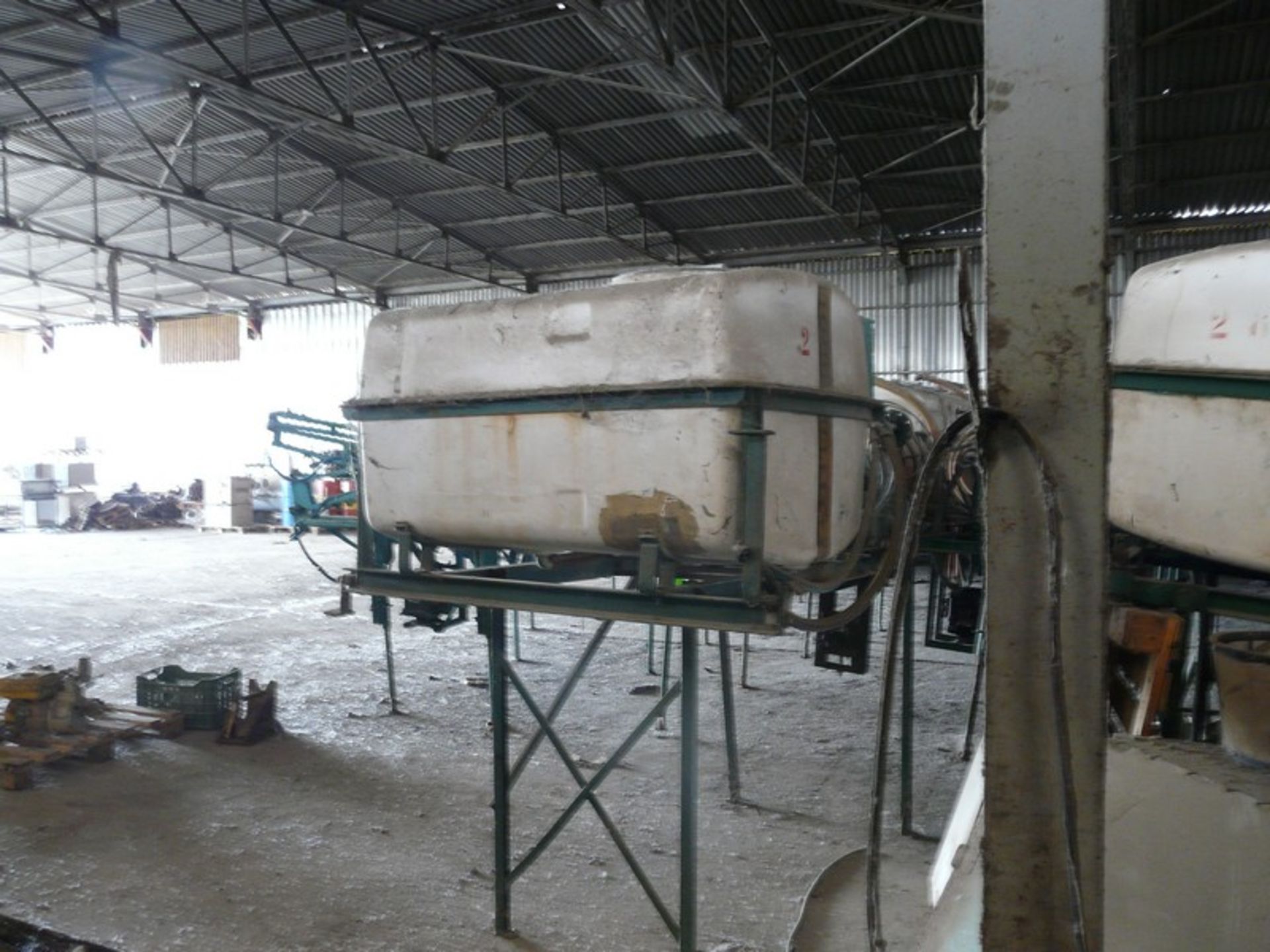 Farming Sprayer HOLDER WITH CANON AND BECK (Located in Greece - Plati Imathias) Greek Description: - Image 7 of 8