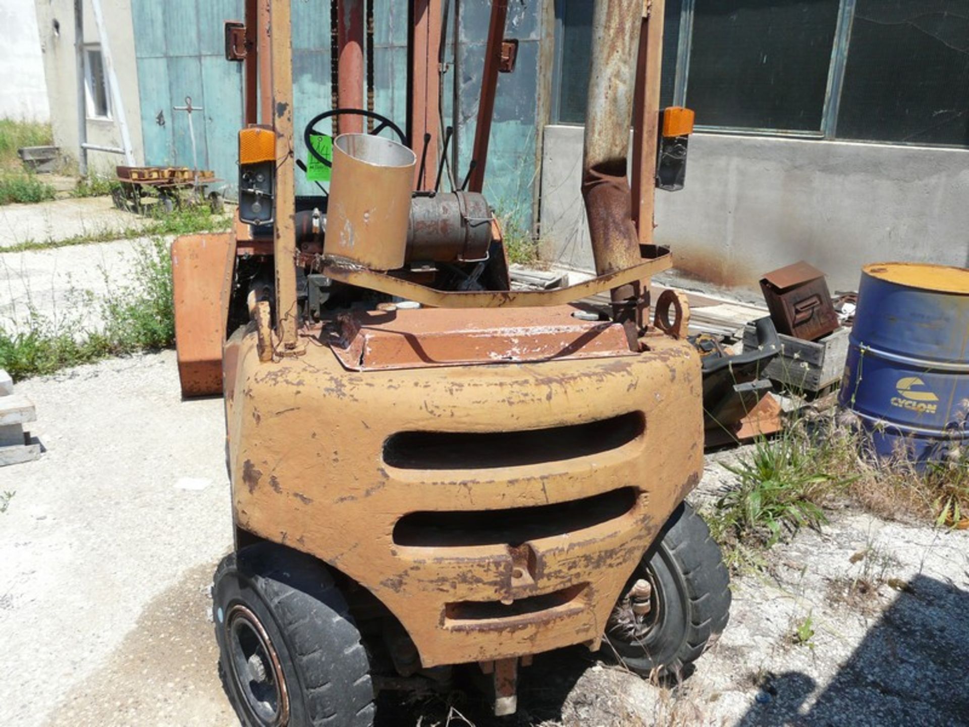 BALKANCAR FORKLIFT, REG: ME 49602, Year 2000, HRS: 11877, ENGINE Perkins ,ONLY FOR SPARES (Located - Bild 8 aus 11