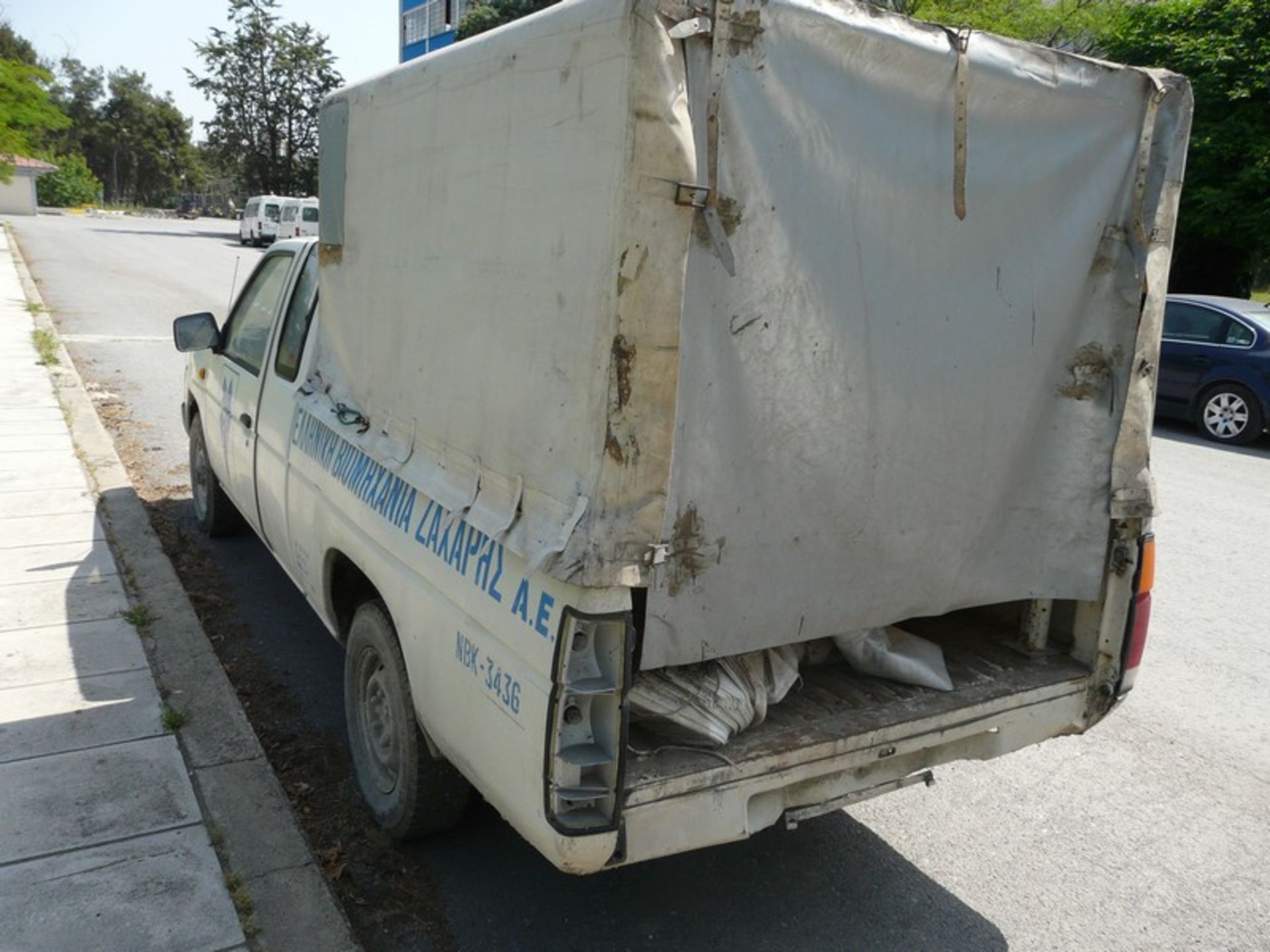 NISSAN PICK-UP, petrol, REG NBK 3436, Petrol, KM 336597, Year: 1993 (Located in Greece - Plati - Image 5 of 11