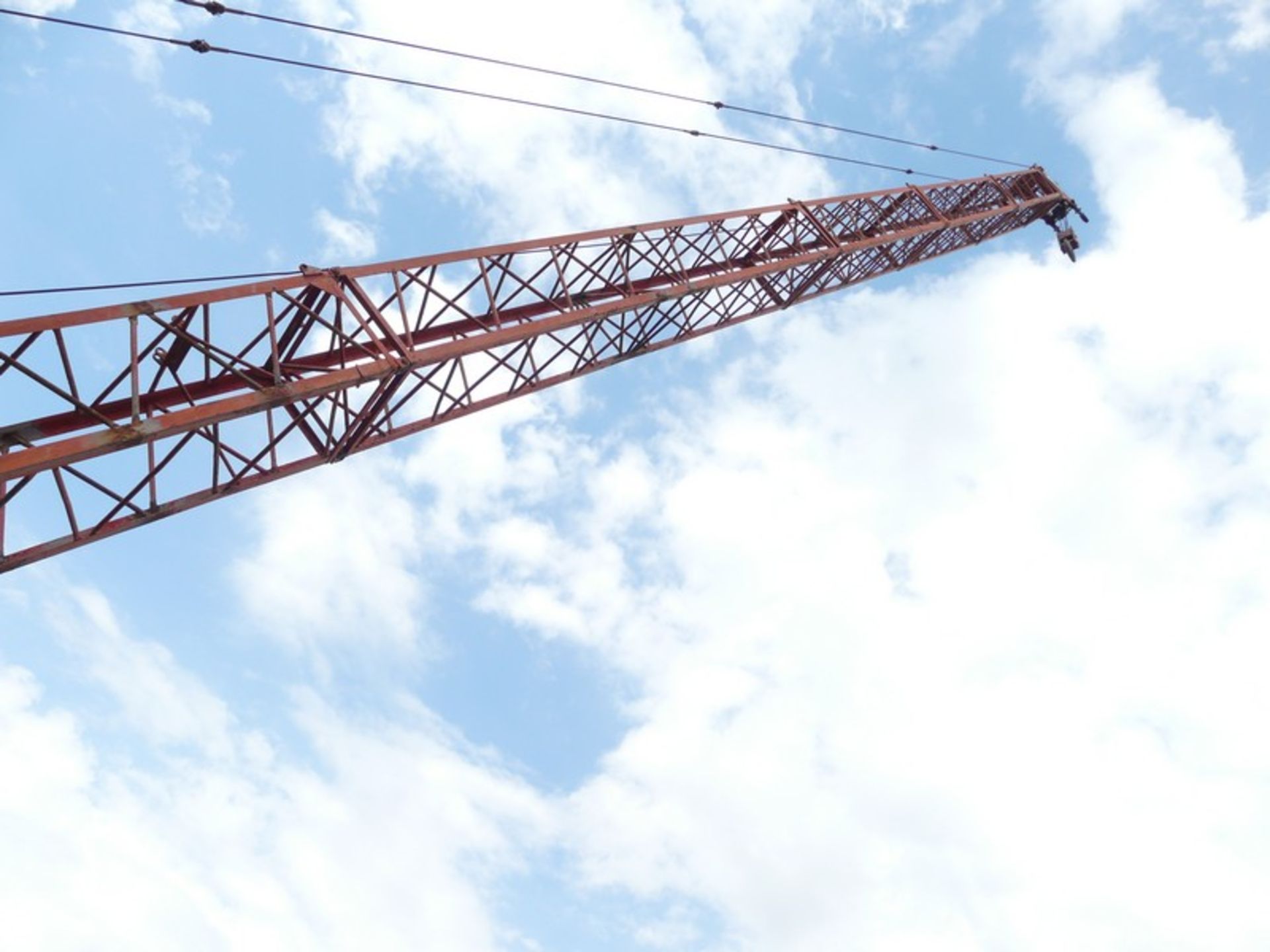 CRANE JONES Metal Cable CRAWLER TYPE (Located in Greece - Plati Imathias) Greek Description: Γερανός - Image 4 of 16