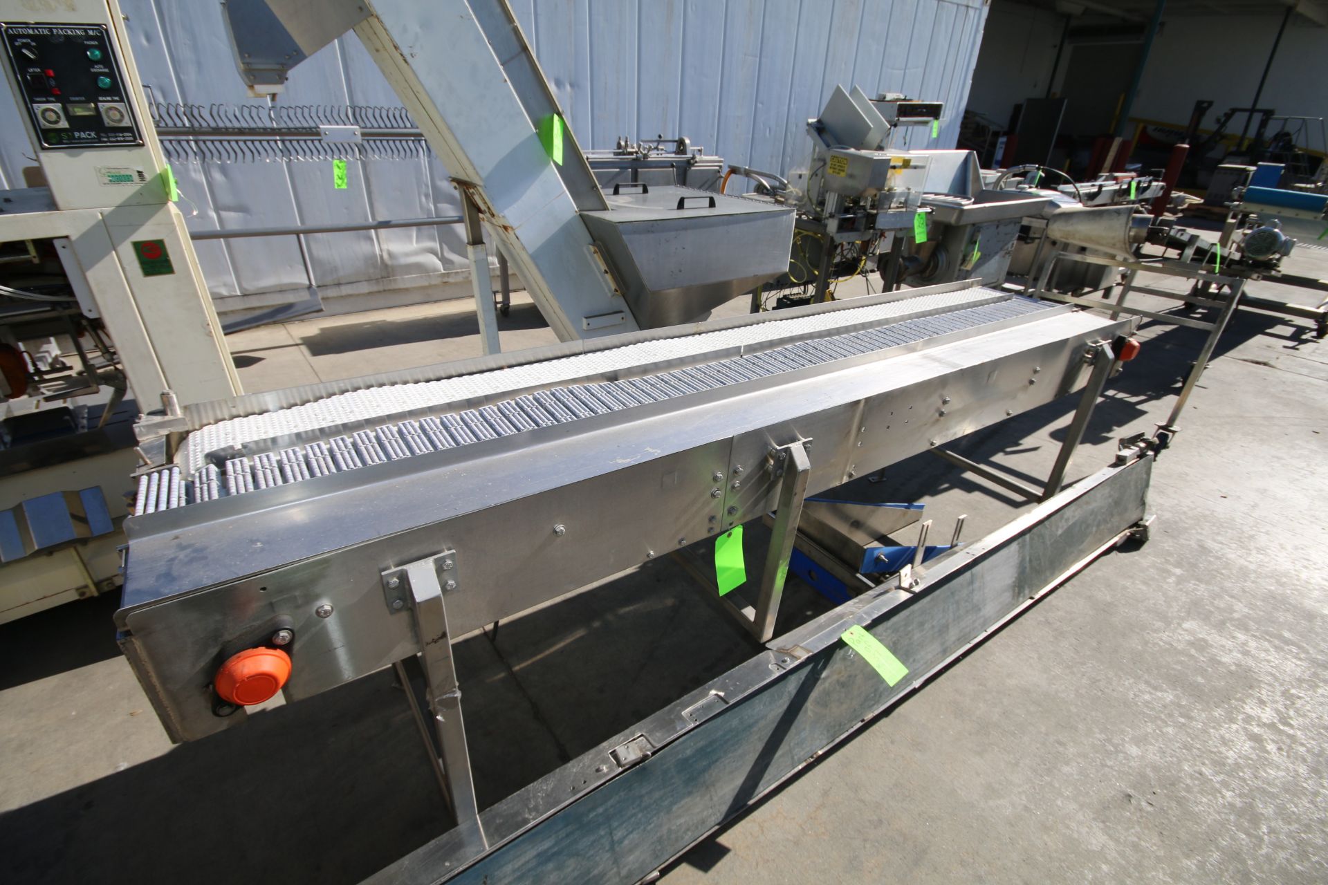 3-Sections of S/S Conveyor, with 1-Additional Run of S/S Conveyor