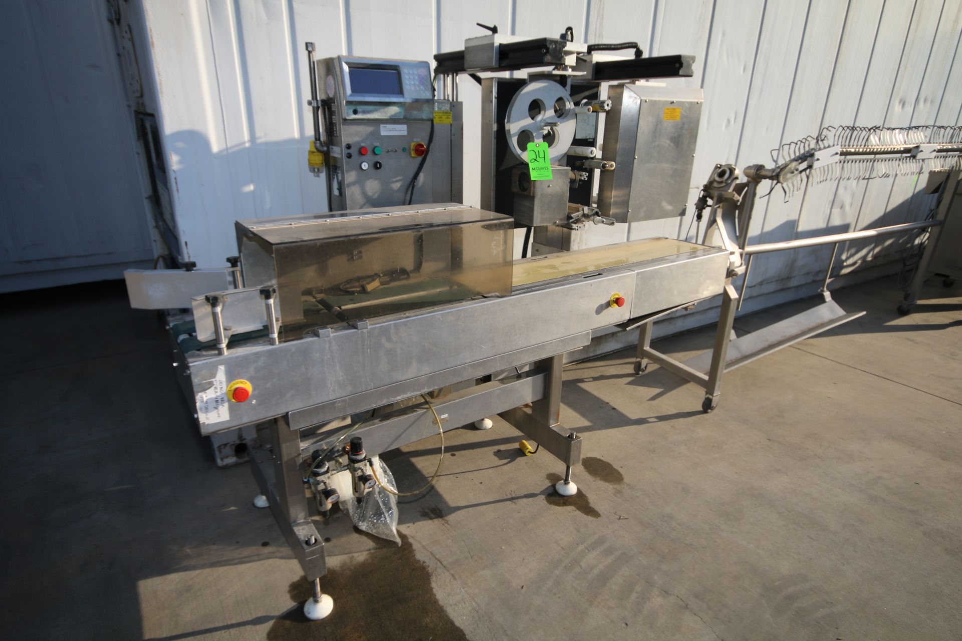 S/S Checkweigher and Labeling System, with Aprox. 7' L Belt x 7-1/2" W Belt - Bild 2 aus 4