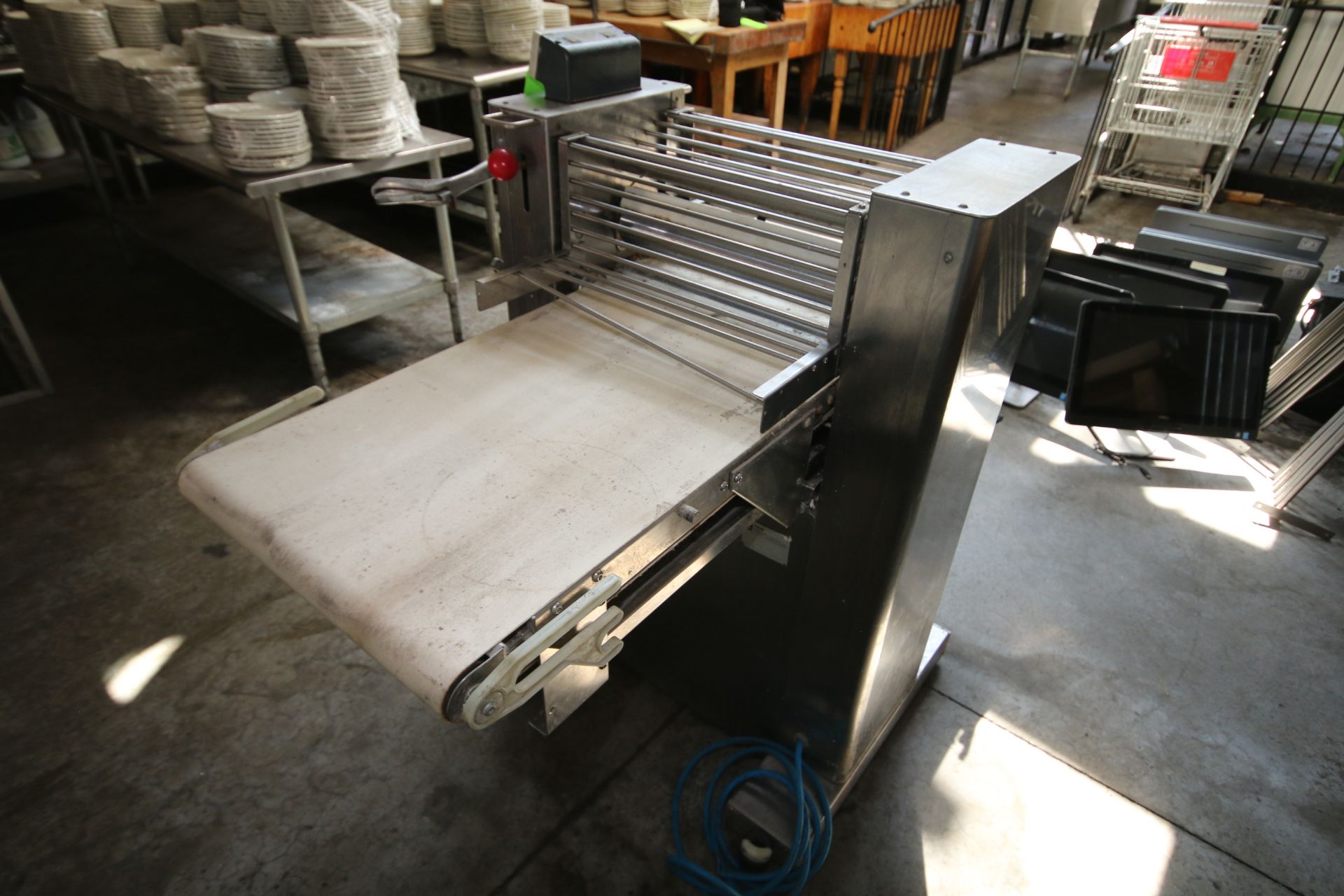 Ostali S/S Sheeter, S/N 505078/KE/0029, 220 Volts, 3 Phase, Aprox. 19-1/2? W Conveyor, with Controls - Image 4 of 7