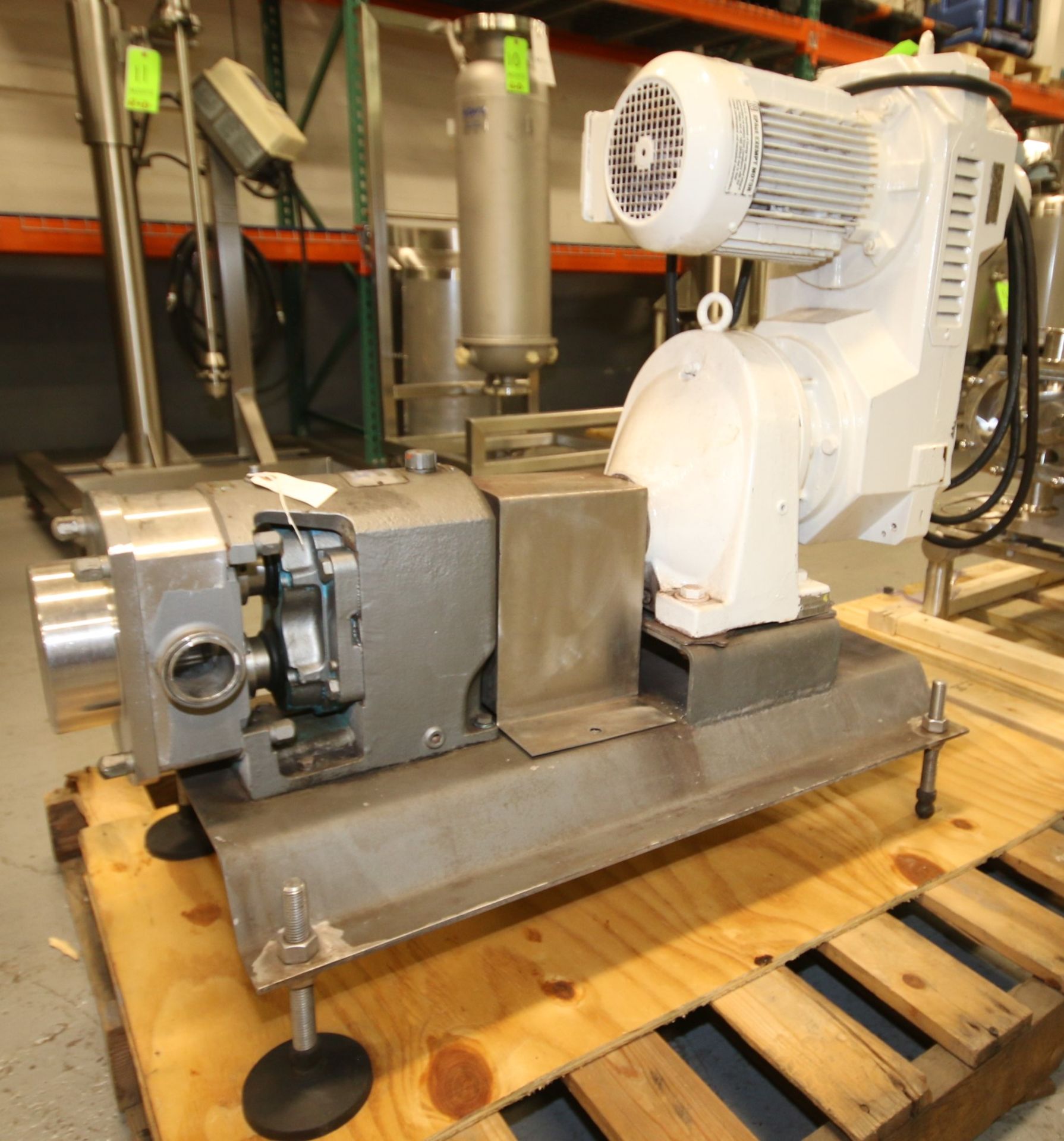 G&H Positive Displacement Pump, Model GHP2020XA, SN 2392, with 2" Clamp Type Connections, Includes - Image 2 of 2