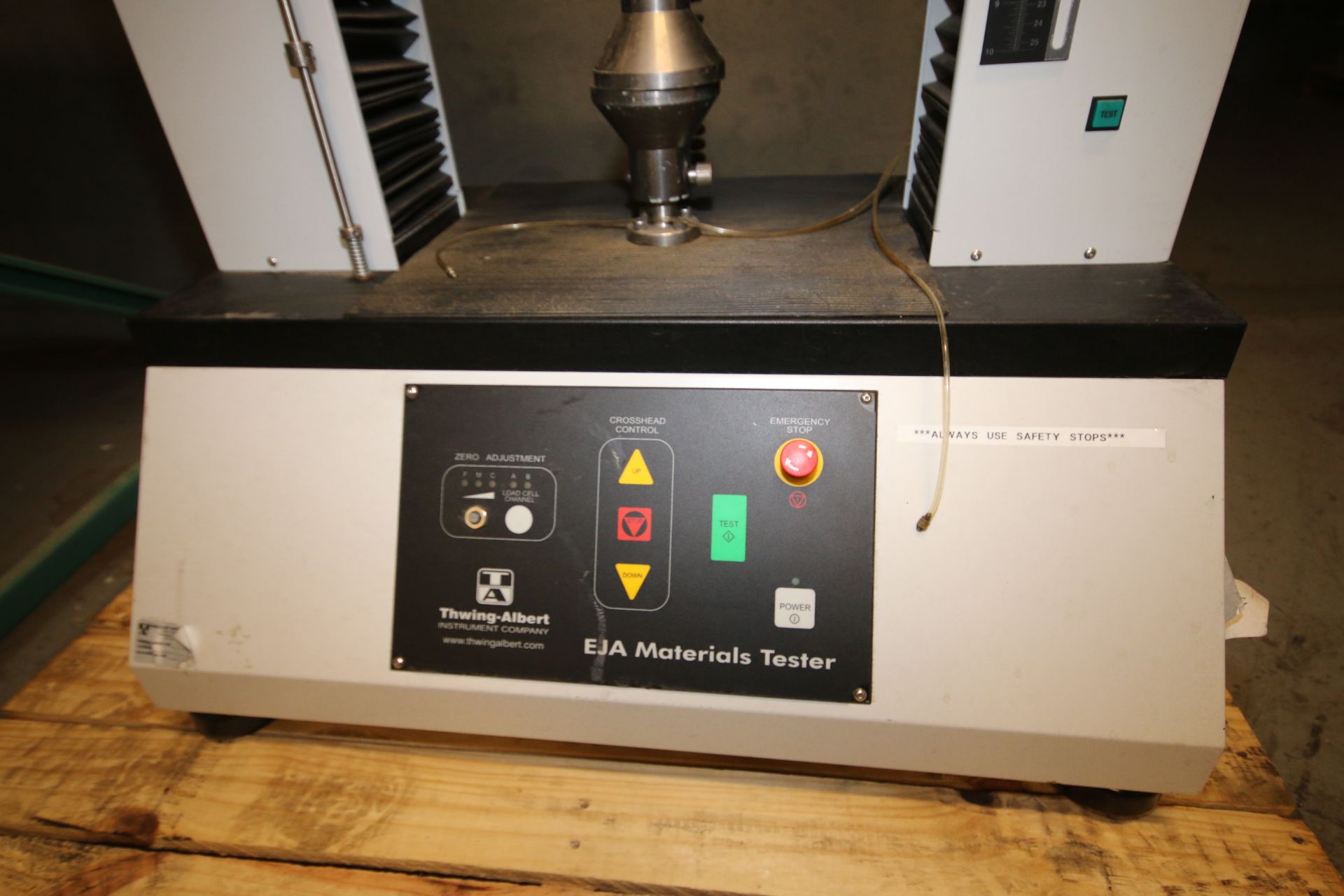 Thwing - Albert EJA Tensile / Materials Tester, PN 1350-2006, SN 50521, 110V - Image 4 of 5