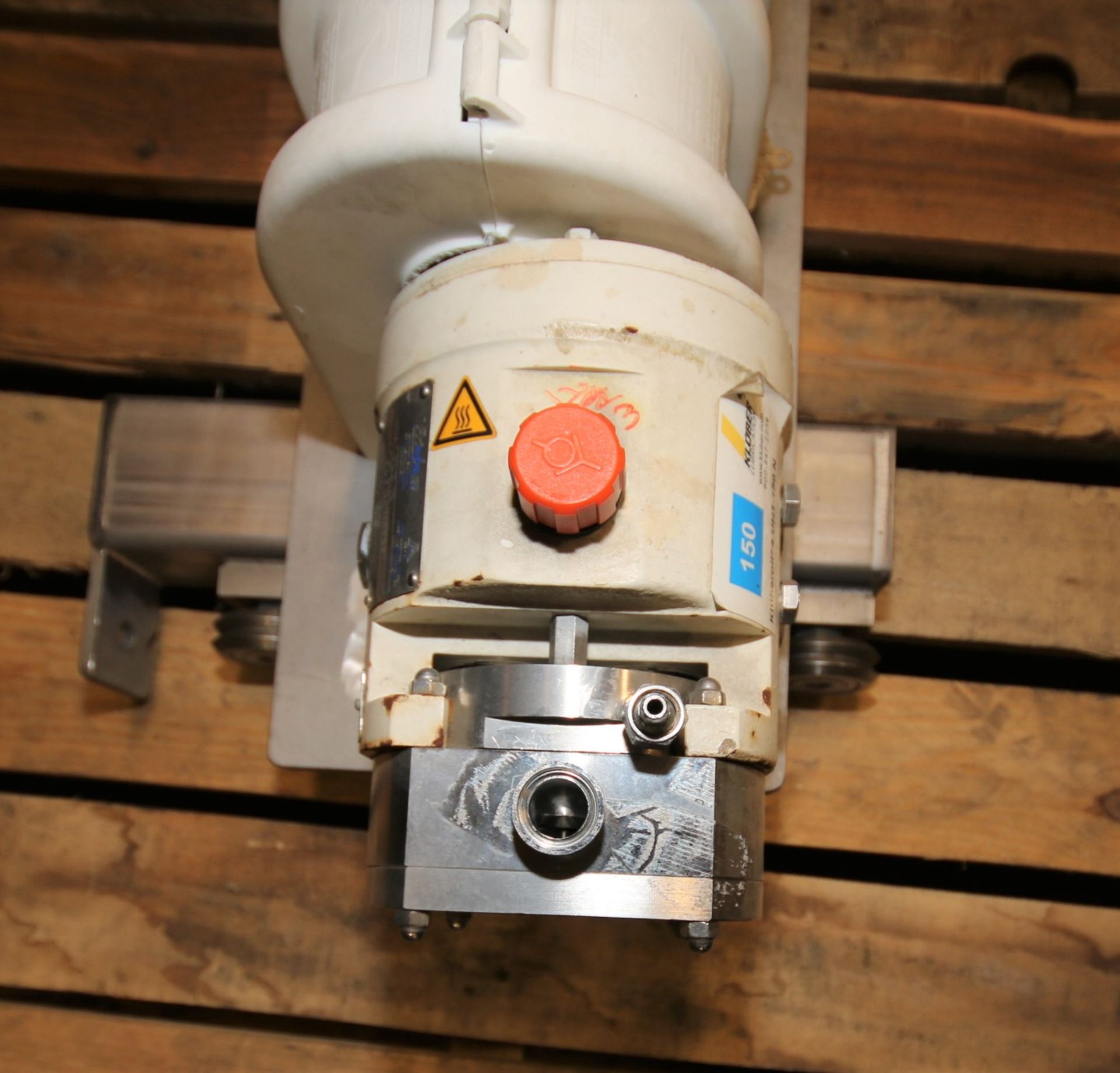 Fristam Positive Displacement Pump, Model FL2 15, SN 0710932, with 1" Clamp Type S/S Head, with - Image 3 of 7