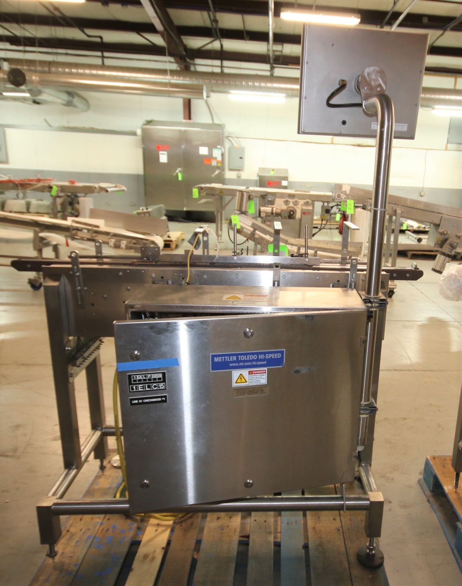 2013 Mettler Toledo Hi-Speed S/S In-Line Checkweigher, Model CM9400 XS, SN 13002321 with Touch Pad - Image 4 of 7