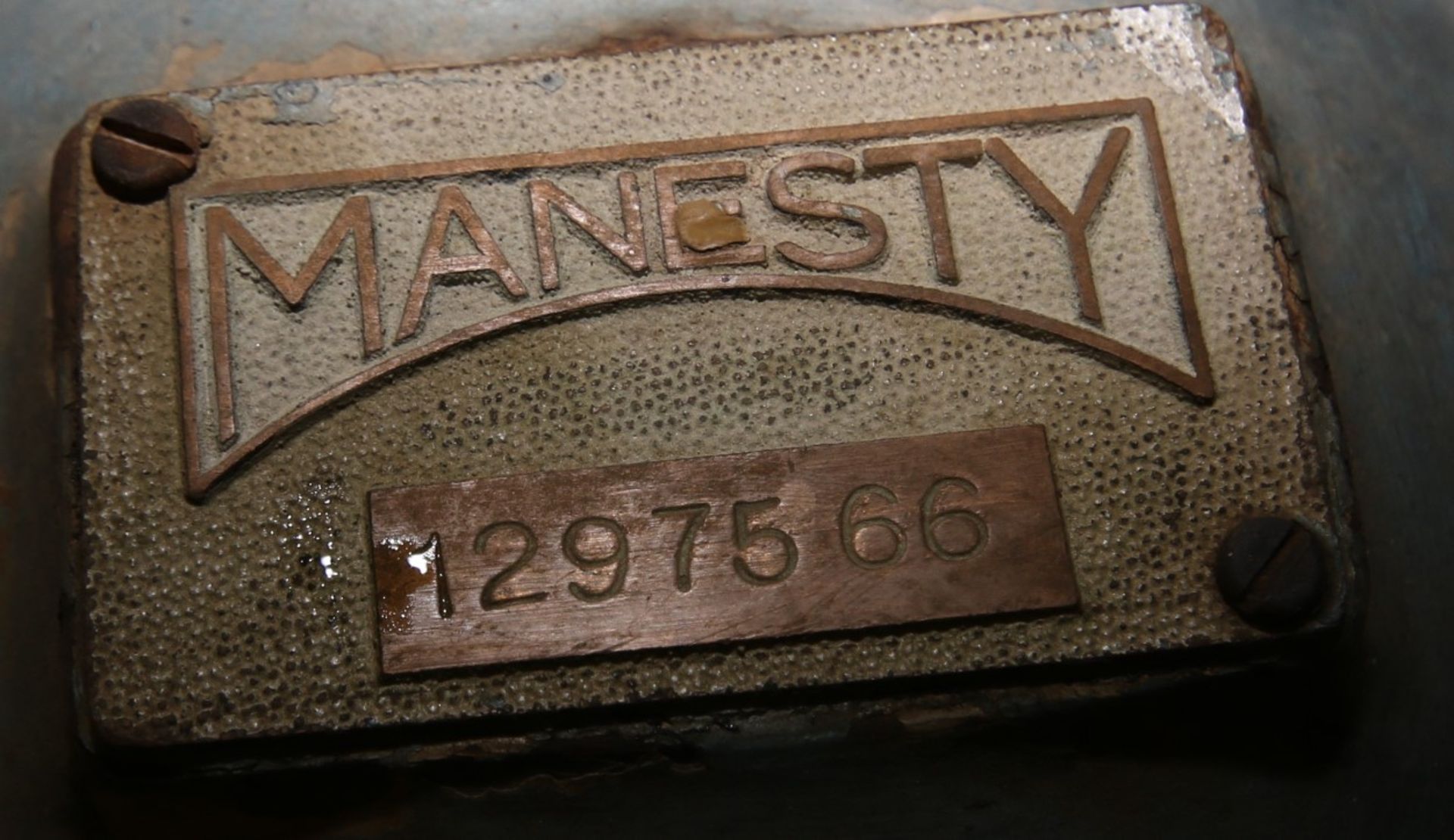 Manesty 36" S/S Coating Pan, Model CP2, SN 1297566, with 1 hp Motor @ 1725 rpm, 115/230 V Single - Bild 7 aus 8