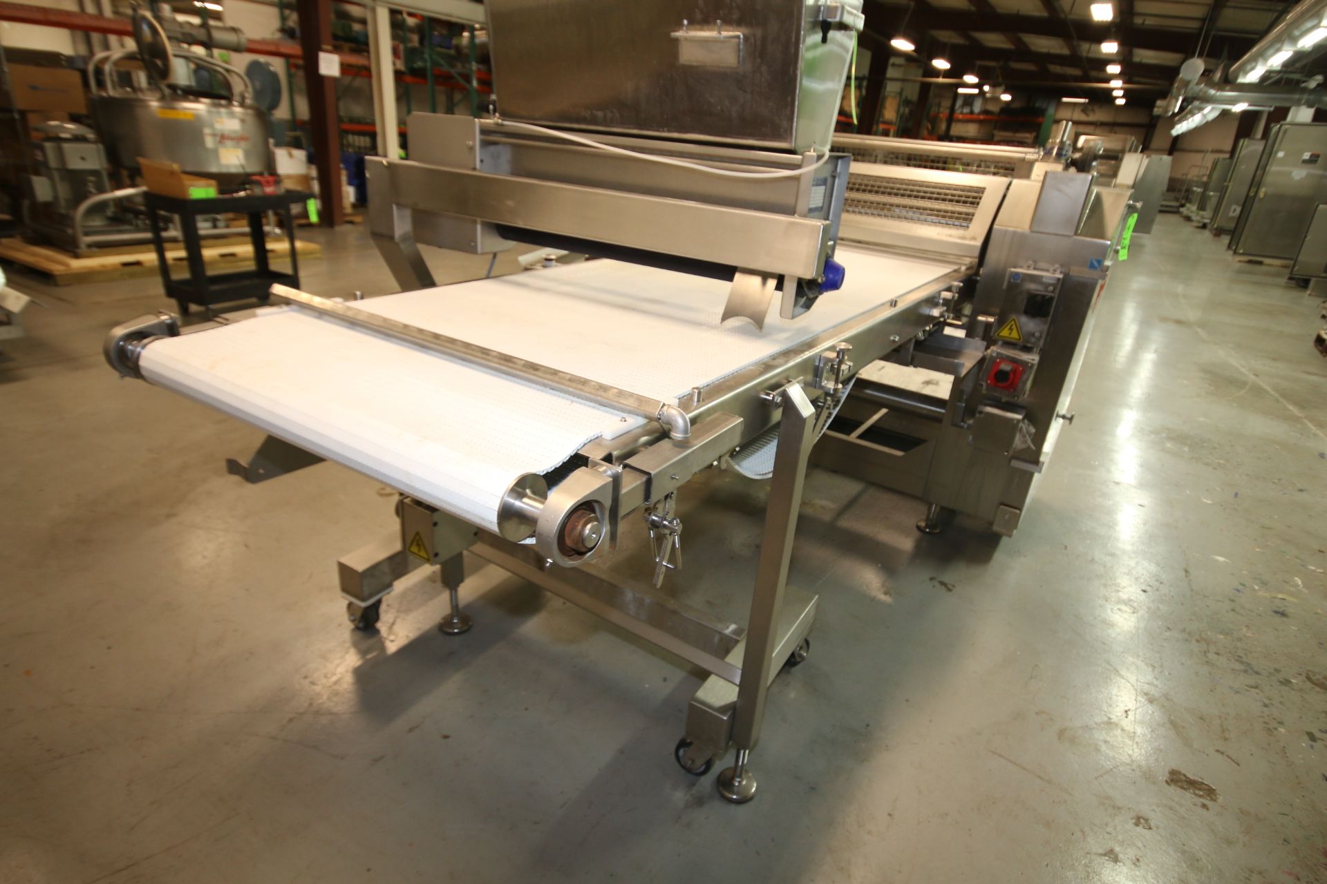 Moline 32" W 2 - Pin Vertical S/S Dough Sheeter, Model 10-32VR, SN 05-J 219172, with Adjustable - Image 4 of 19