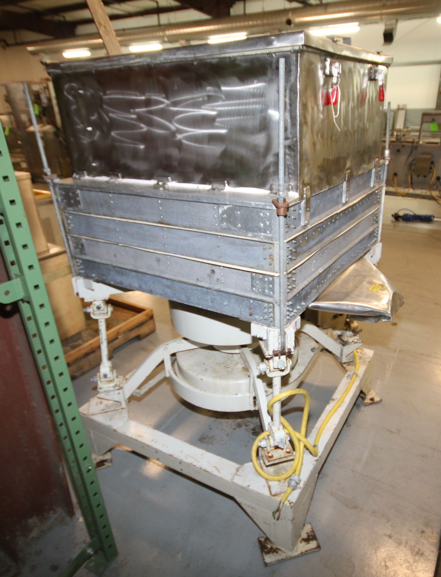 Ferrell - Ross 36" x 28" Gyratory Screen / Retangular Sifter, Size CS1, SN 4830, with 2 Section - Image 4 of 6