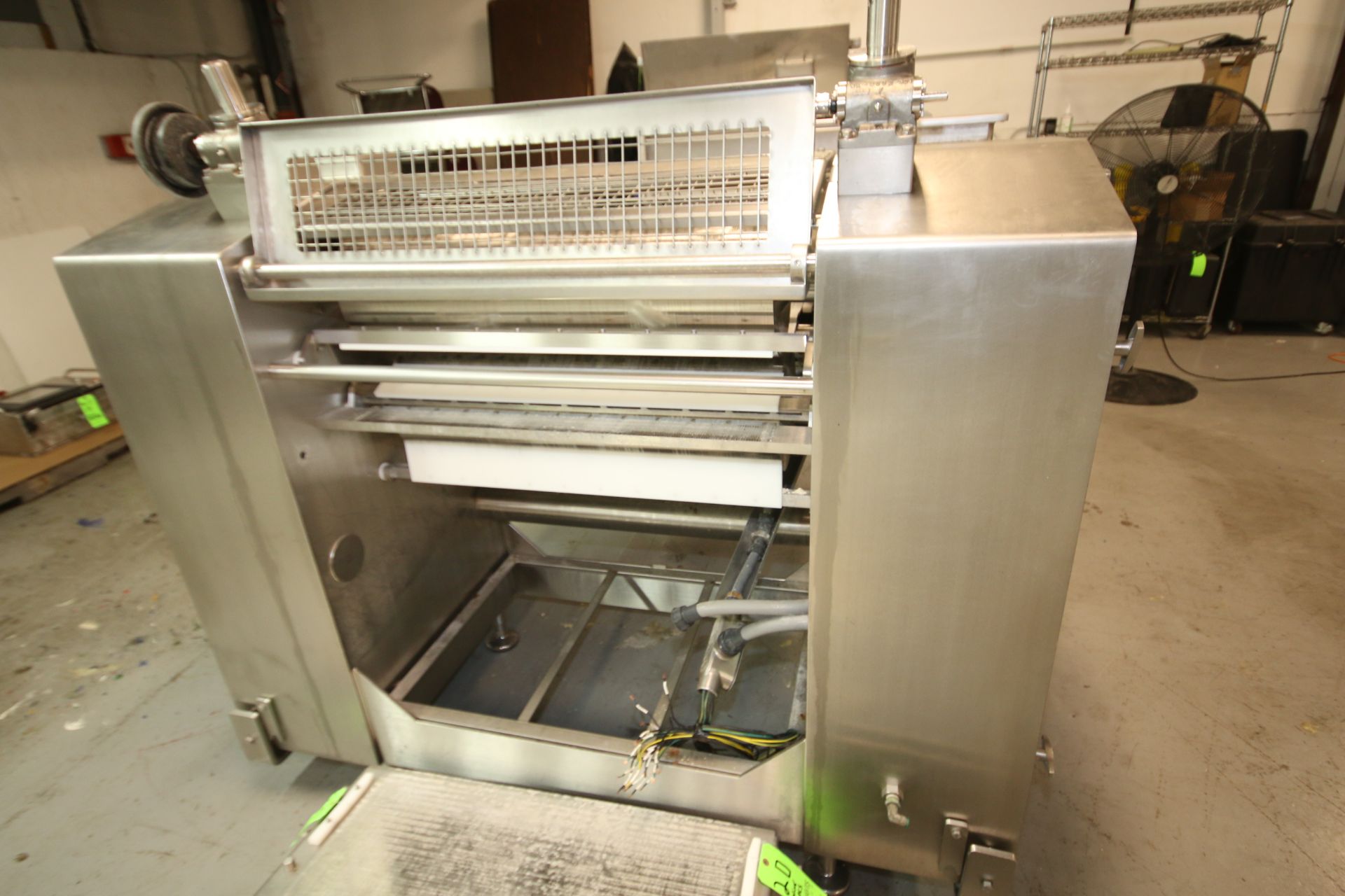 Moline 32" W 2 - Pin Vertical S/S Dough Sheeter, Model 10-32VR, SN 05-J 219172, with Adjustable - Bild 3 aus 19