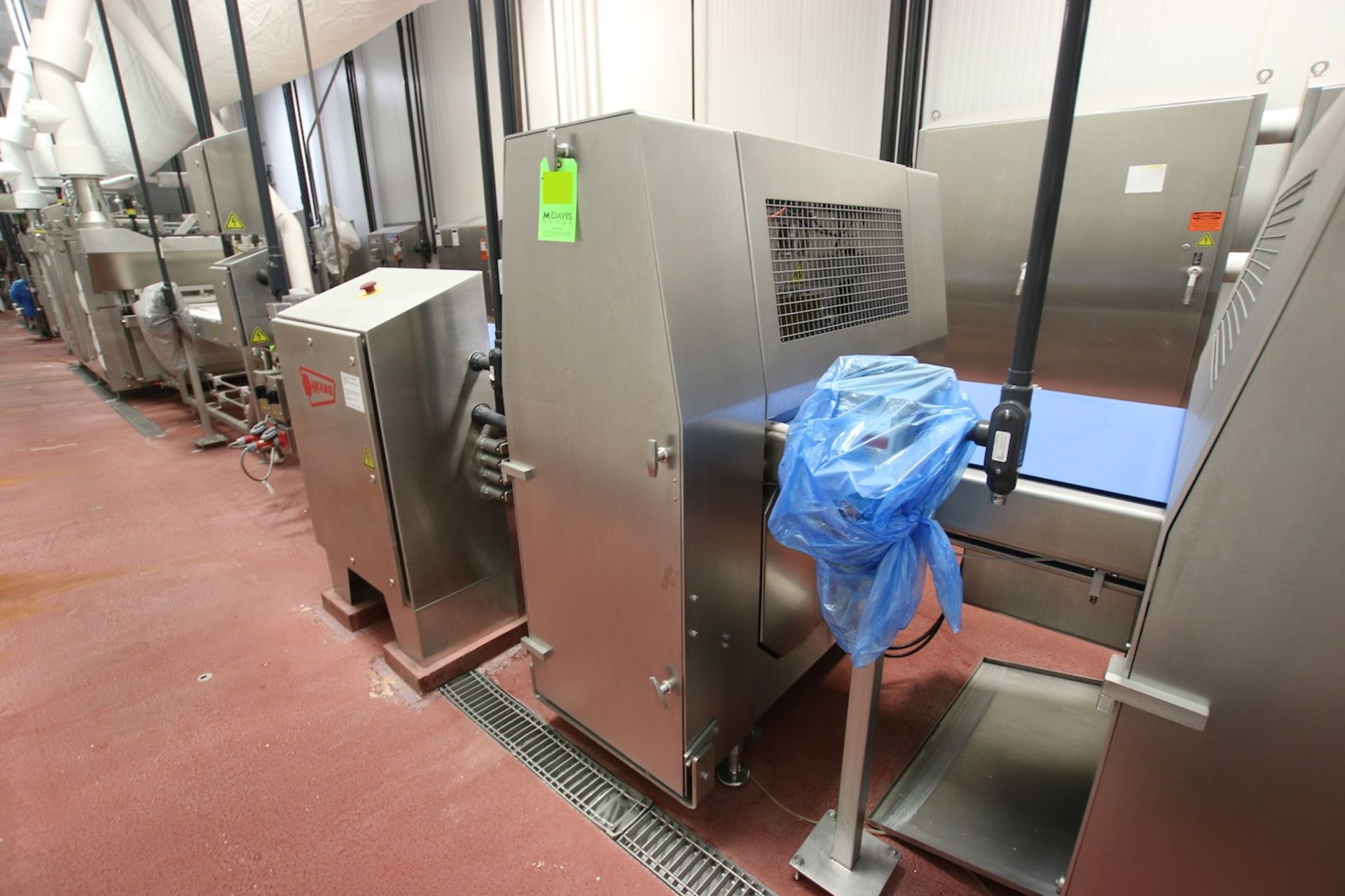 Moline 32" S/S Dough Ultrasonic Guillotine, Model SCSU-32, SN 05-J 219157, with Drive Motors, 230V 3 - Image 8 of 8