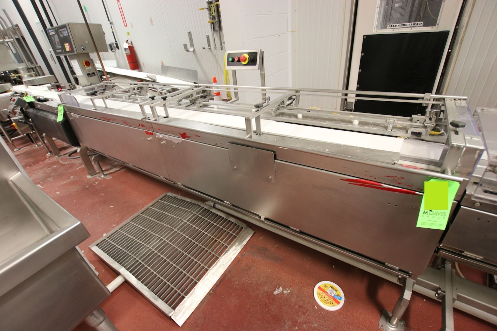 Bosch 9 ft 10" L S/S Out-Feed Conveyor System, Model LPIL-2 Feeder, SN 04-25694, with 8 1/2" W Belt, - Image 8 of 8