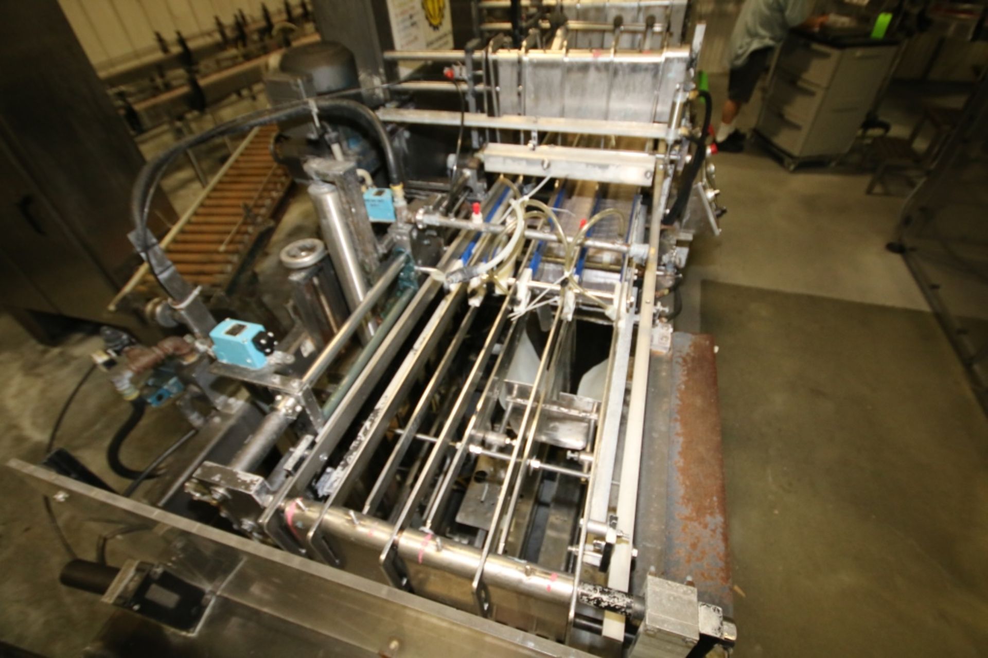 Hartness International; Model 8-558 Multi Lane Corrugated Drop Case Packer; Handles Multiple PET - Image 2 of 7