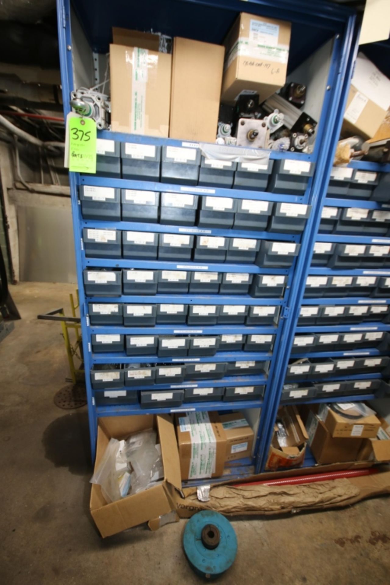 Large Lot of Evergreen Parts in Basement Parts Room: Includes (5) Shelves with Over 200 Individual - Bild 2 aus 10