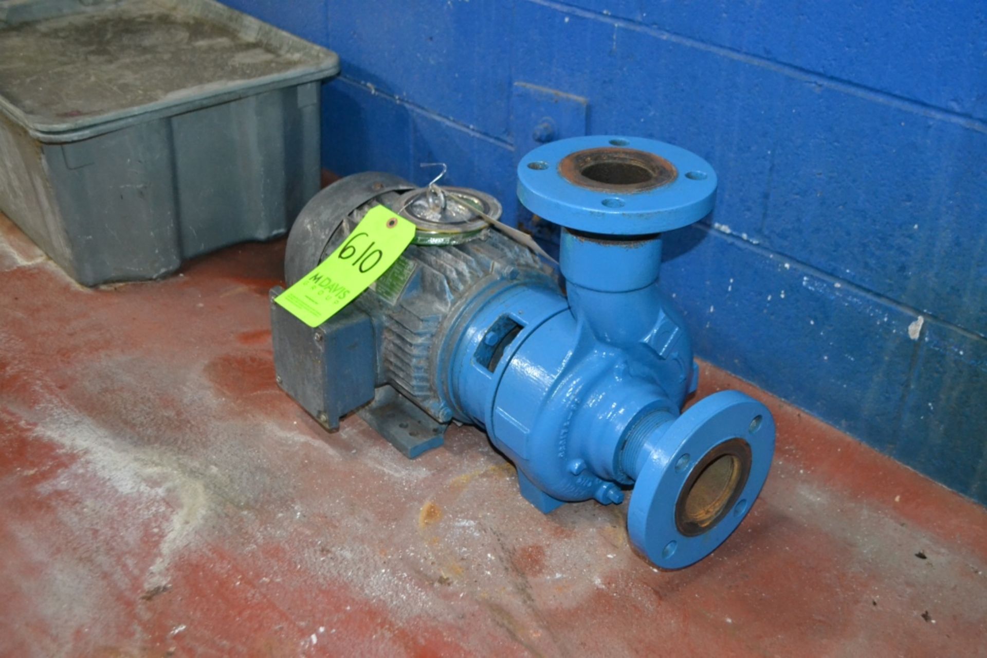 Rebuilt 5HP 3500 RPM Centrifugal Water Pump with Flanged Ports