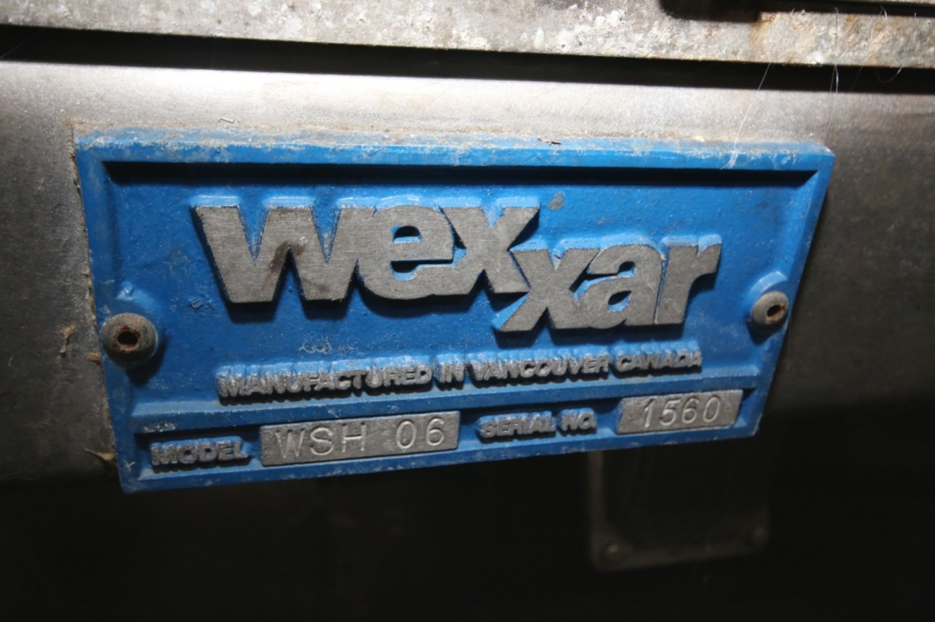 Wexxar Case Sealer with Nordsen Gluer: Model WSH06 S/N 1560: S/S Frame - Image 6 of 6