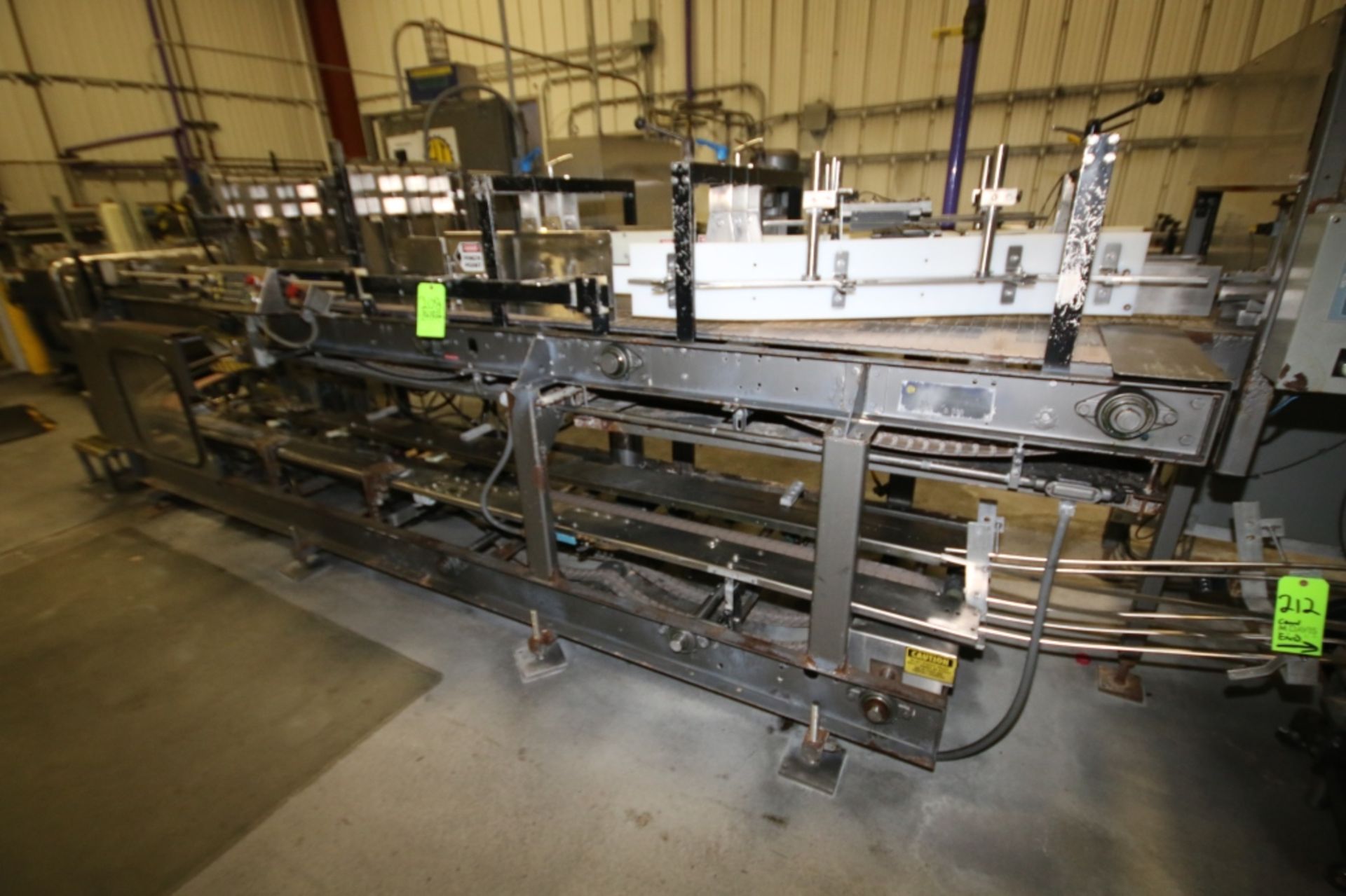 Hartness International; Model 8-558 Multi Lane Corrugated Drop Case Packer; Handles Multiple PET - Image 4 of 7