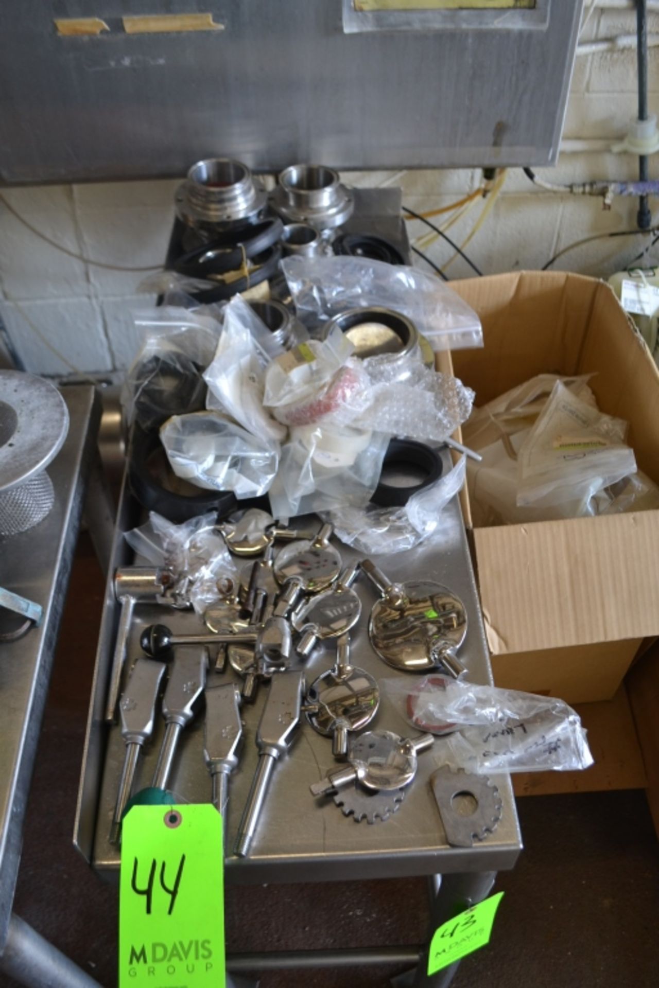 Lot of Assorted Butterfly Valve Parts