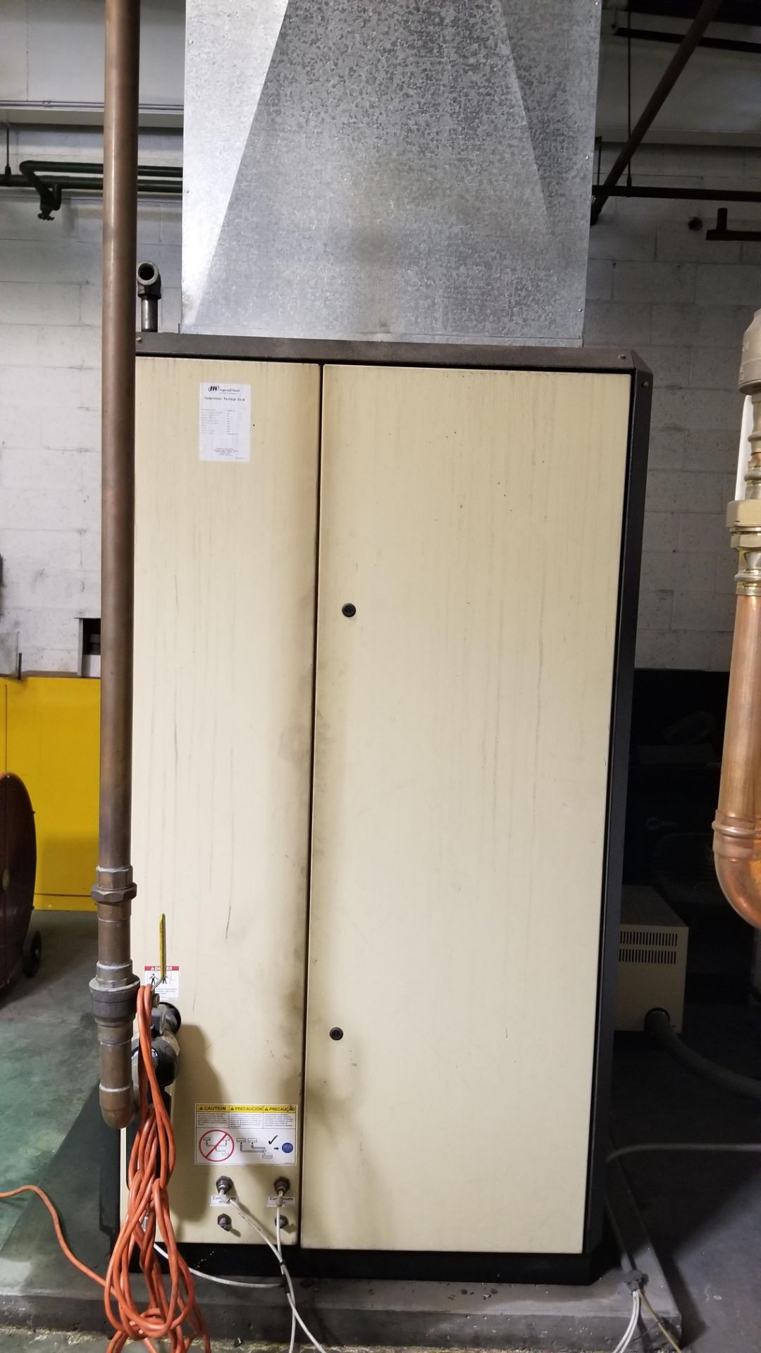 Ingersoll Rand 50 HP Intellisys Oil-Free Screw Air Compressor, Model IRN50H-OF, S/N TA00403U11167, - Image 3 of 10