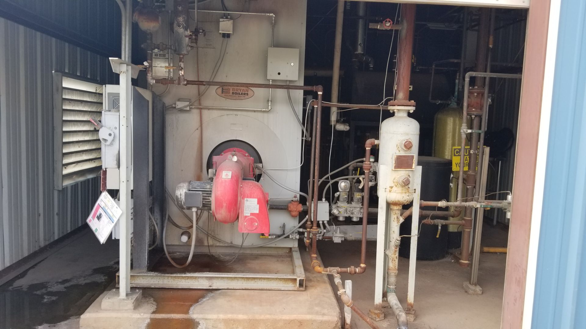 2008 Bryan Boiler System, Model RV350-S-150-FD0-LX, S/N 96994, Natural Gas, 3500 MBH Output with