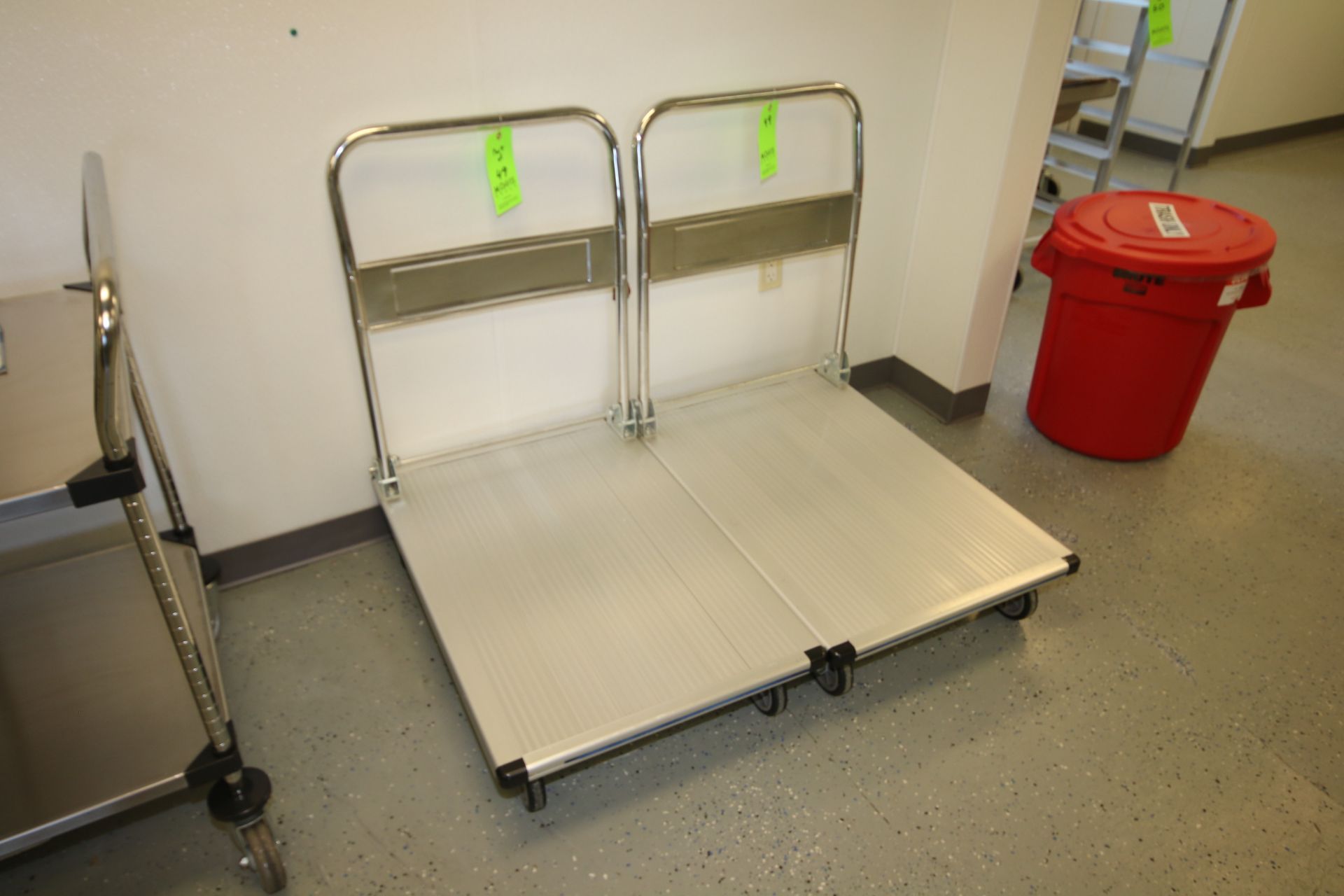 S/S Carts, with Aprox. 35" L x 24" W S/S Platform