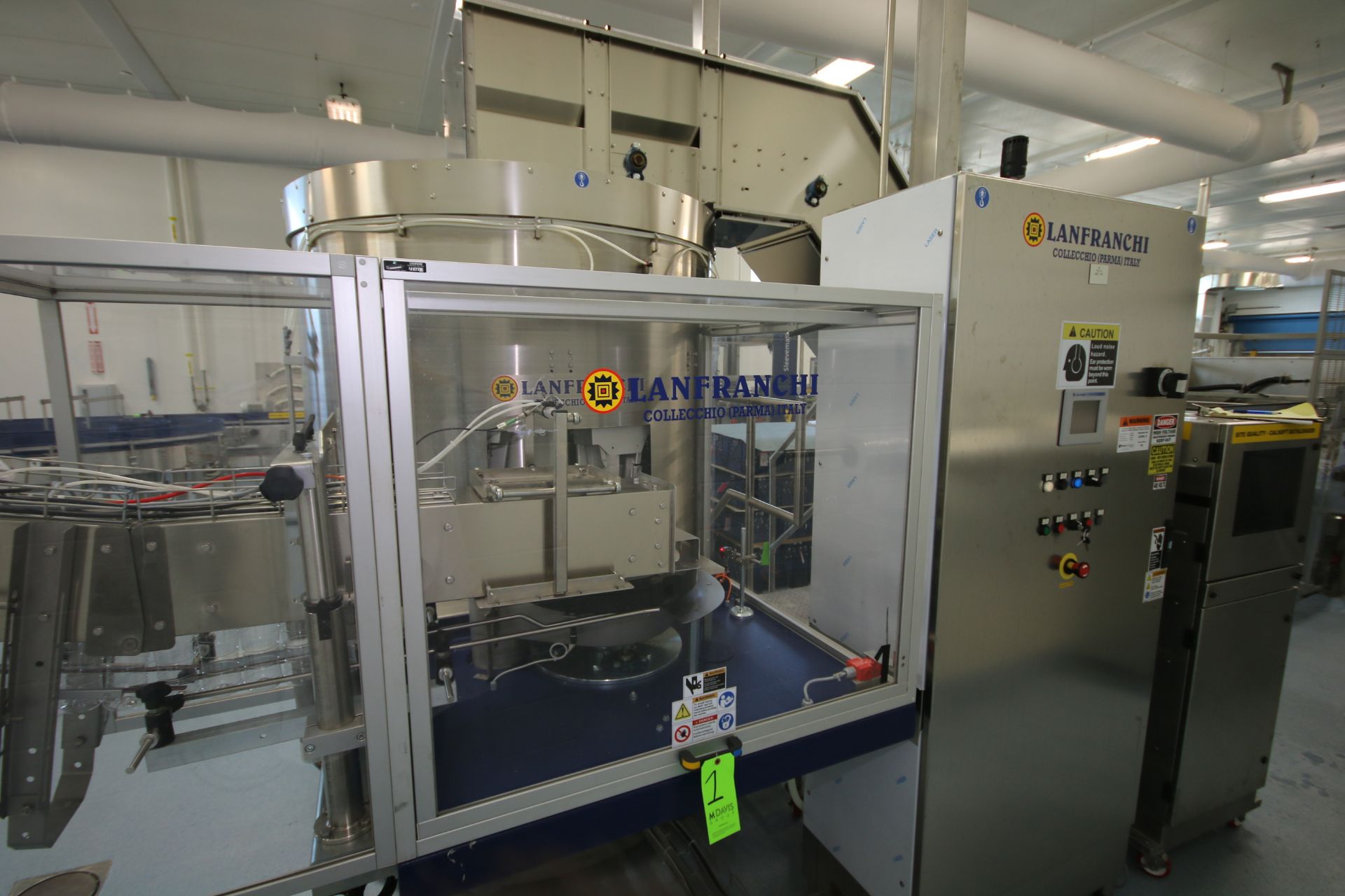 2009 Lanfranchi S/S Bottle Unscrambler, Type RM.STD.9, S/N 18241.1423.09, 5,000 Bottle Per Hr. - Image 2 of 10