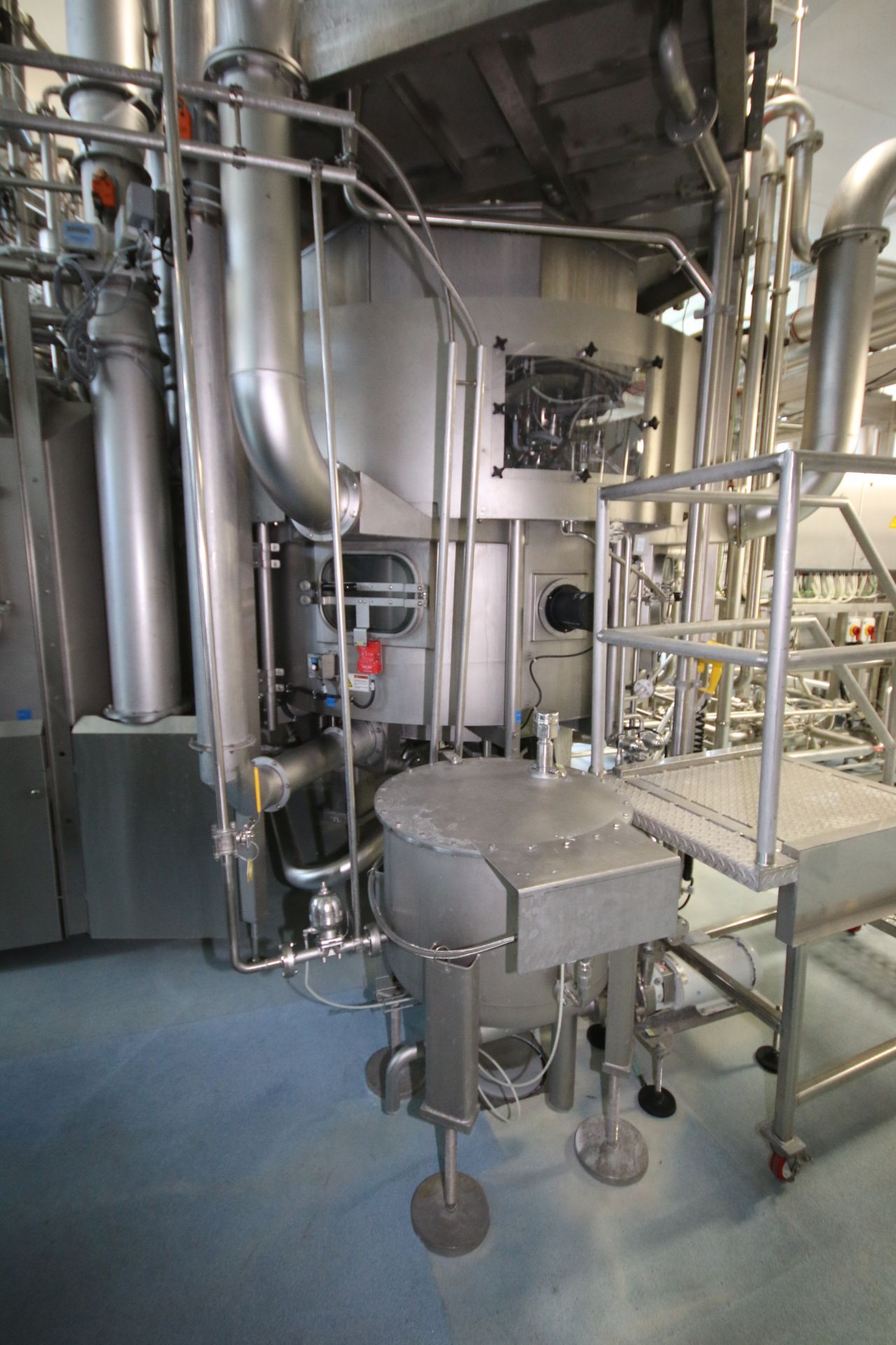 BULK BID: KRONES ASEPTIC FILLING SYSTEM, 2009 Krones PET-Aseptic Filling System, S/S Vaporization - Image 46 of 50