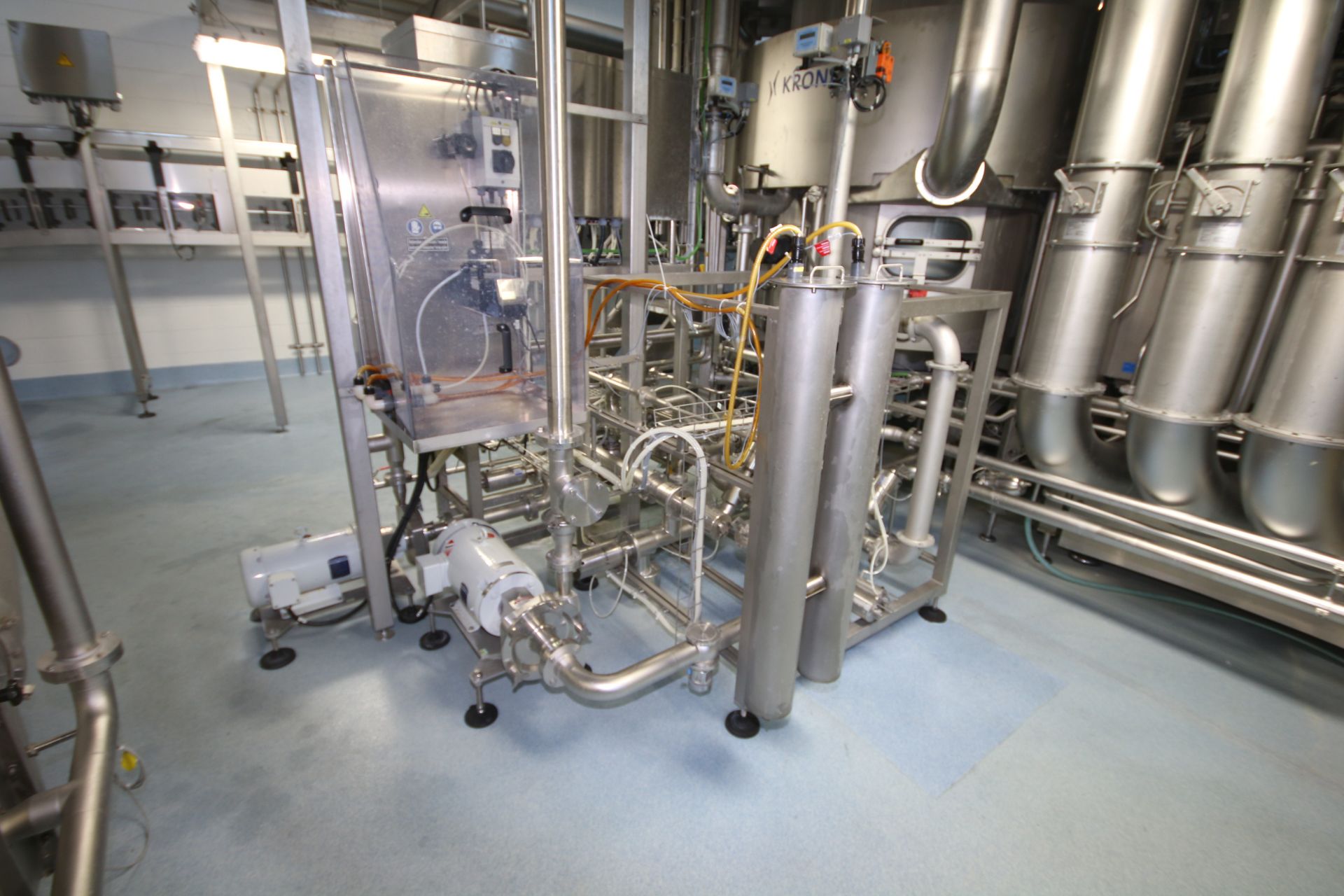 BULK BID: KRONES ASEPTIC FILLING SYSTEM, 2009 Krones PET-Aseptic Filling System, S/S Vaporization - Image 24 of 50