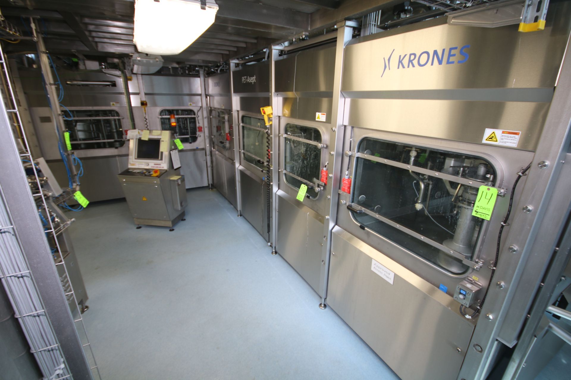 2009 Krones PET-Aseptic Filling System,Type: PET-Asept D, S/N K567-006 K122-845, with 10-Head - Image 2 of 21