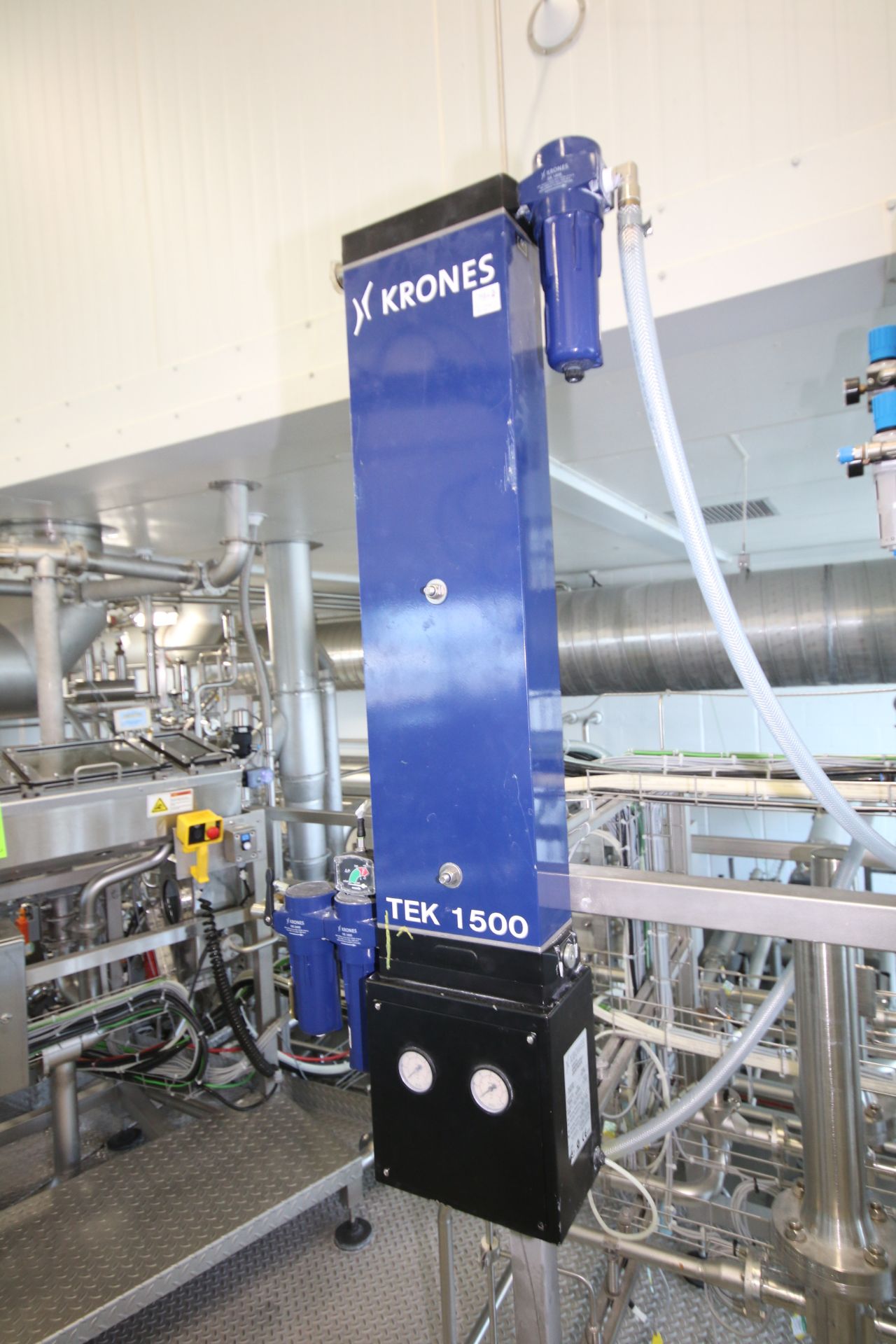 BULK BID: KRONES ASEPTIC FILLING SYSTEM, 2009 Krones PET-Aseptic Filling System, S/S Vaporization - Image 16 of 50