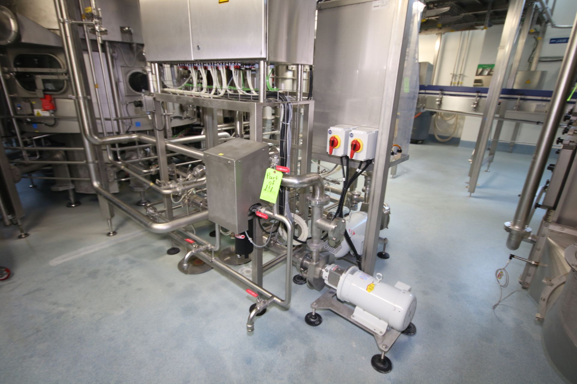 BULK BID: KRONES ASEPTIC FILLING SYSTEM, 2009 Krones PET-Aseptic Filling System, S/S Vaporization - Image 18 of 50