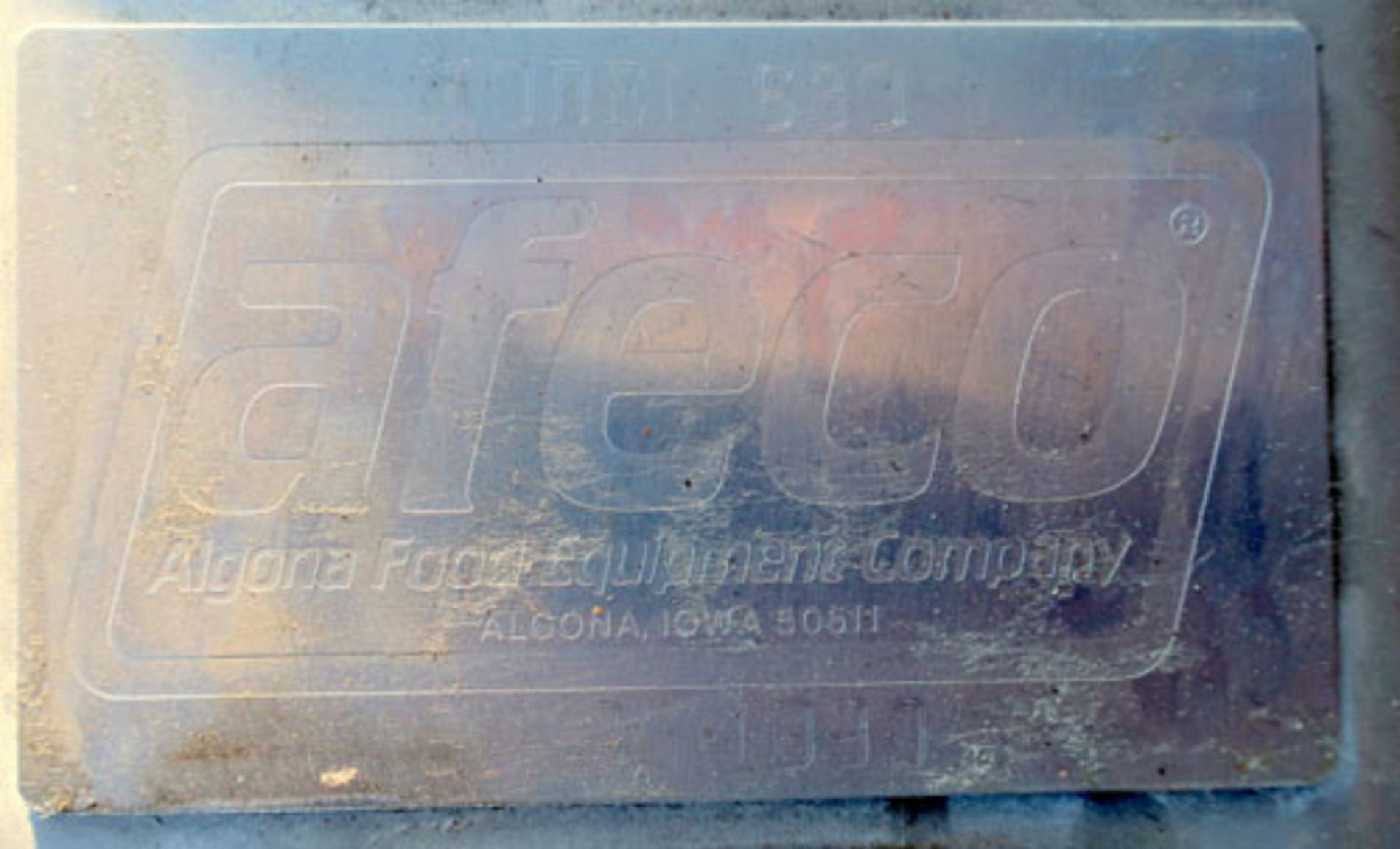 Afeco column dumper base, Model 630, Serial # 93-1090. - Image 5 of 5