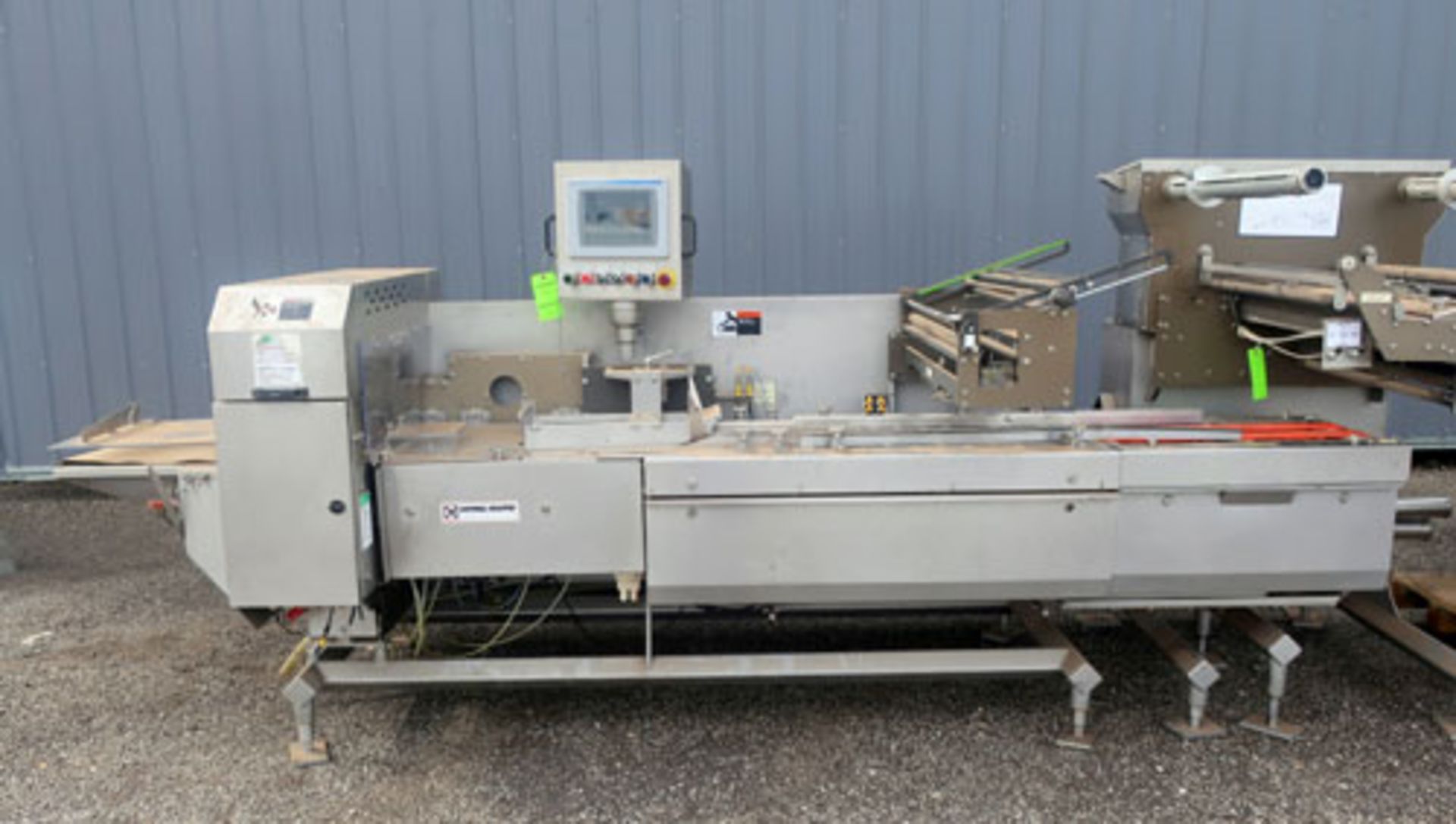 Campbell Wrapper Corp. Horizontal Flow Wrapper, Model: Revolution. Unit has a 2-up seal head, - Image 42 of 46