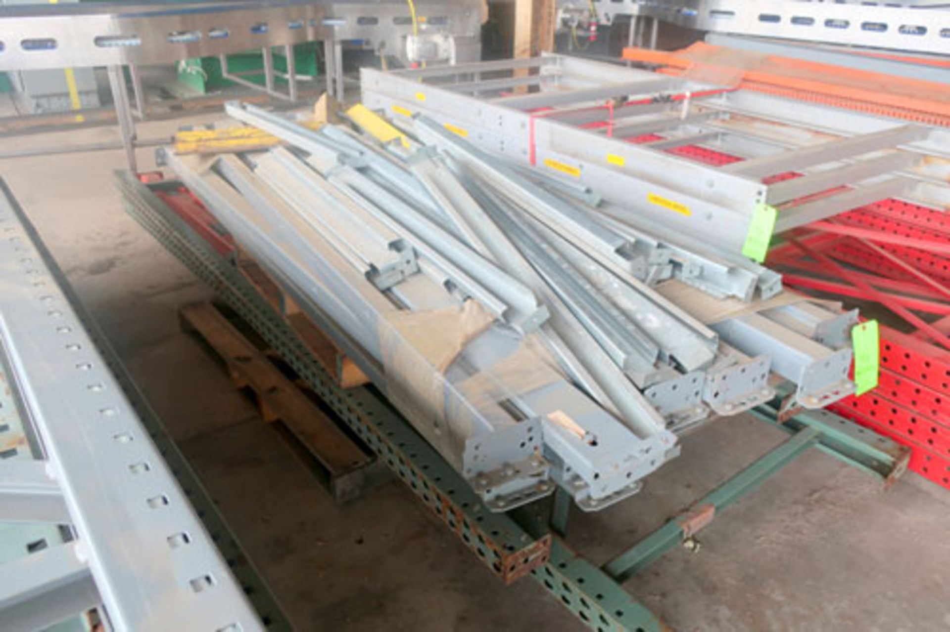 Lot of pallet racking consisting of; approximately (30) 8', 10', and 12' uprights, approximately ( - Image 5 of 10