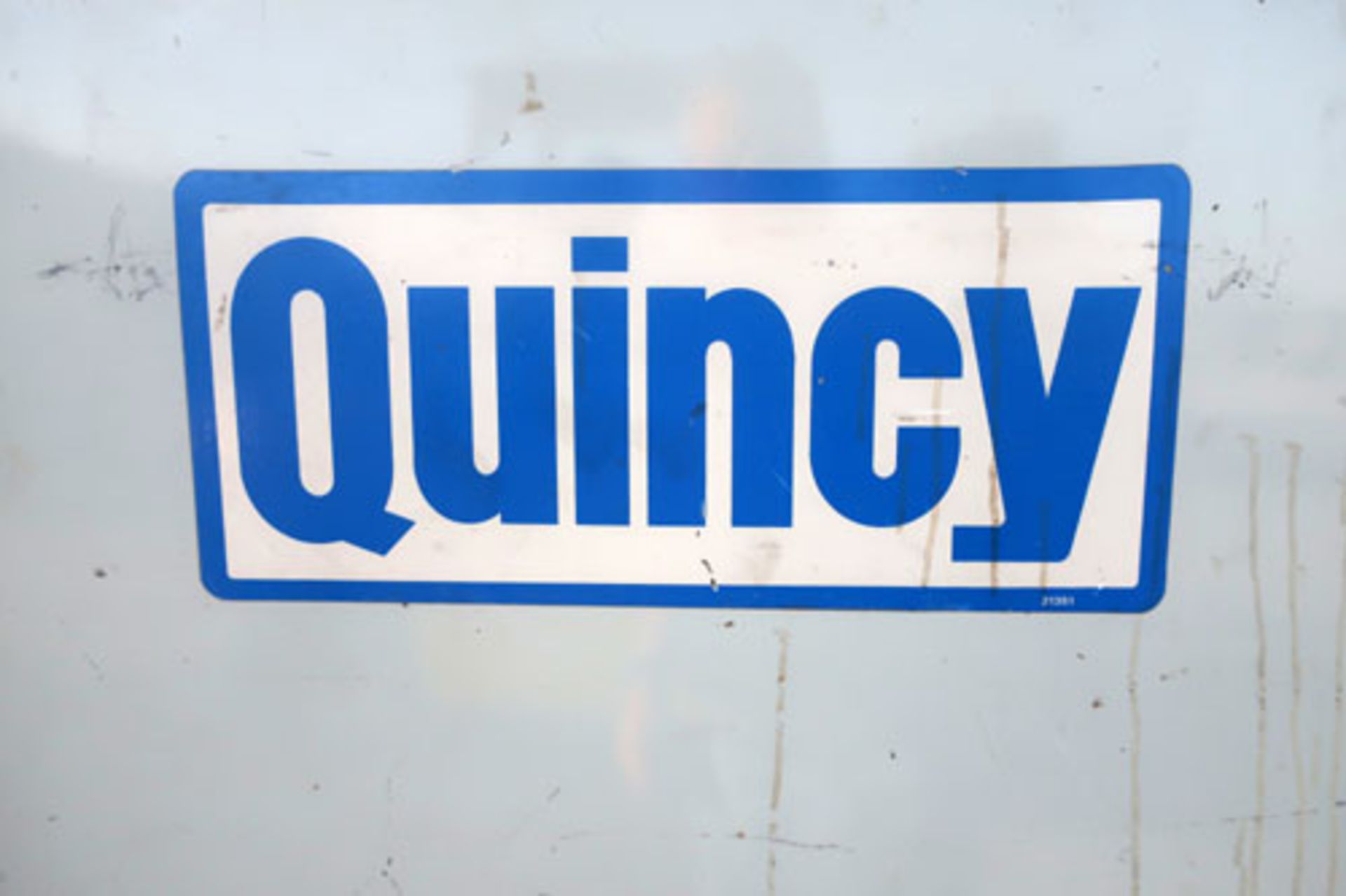 Quincy Q235 Rotary Screw 50 HP Air Compressor, Model QSI-235 ACA 3. Serial # 204-102-0-8585-B. - Image 8 of 11