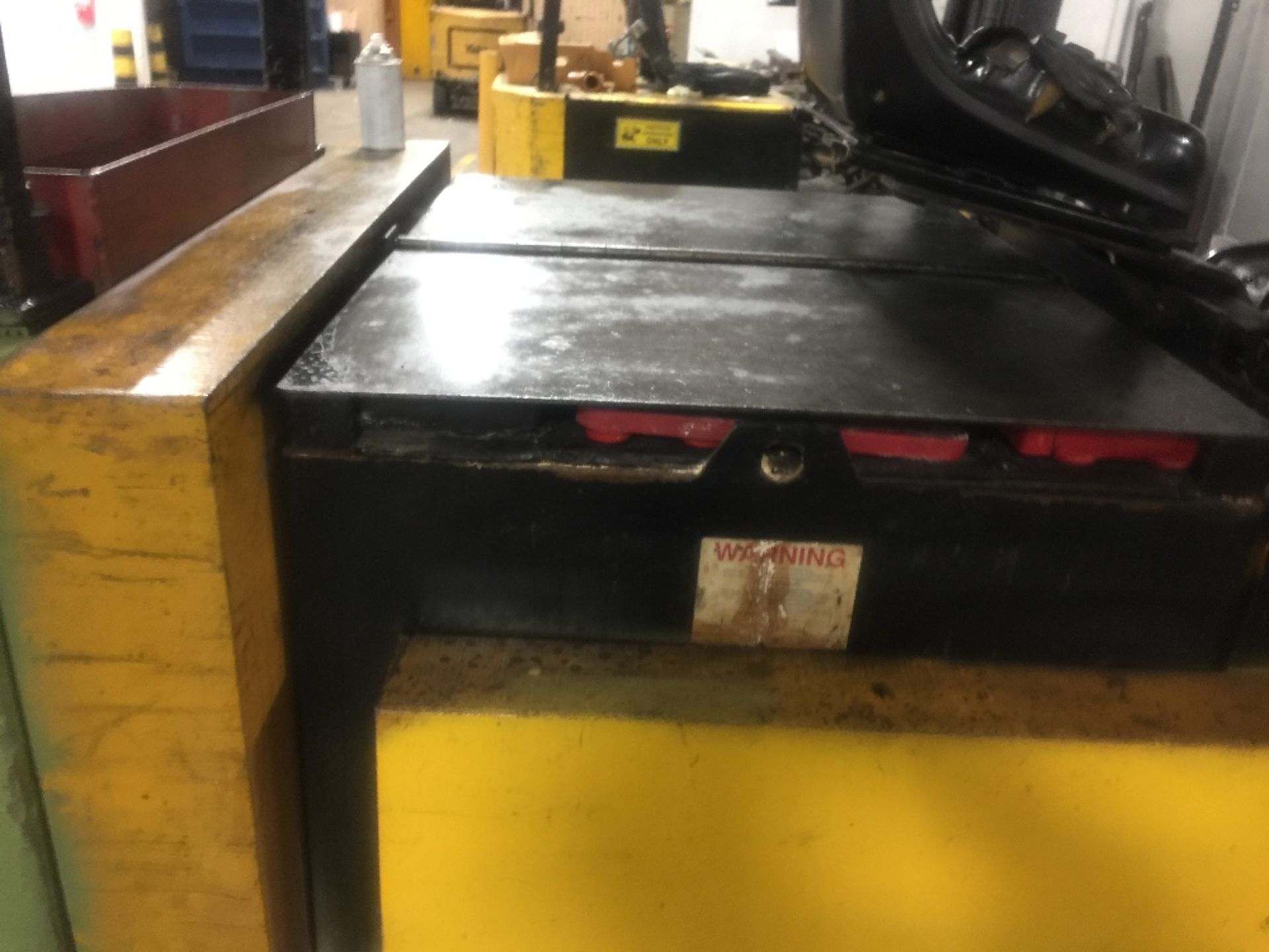 Clark Heavy duty 8000 pound Sit Down Forklift Truck battery operated. Battery weak (Rigging and - Image 38 of 38