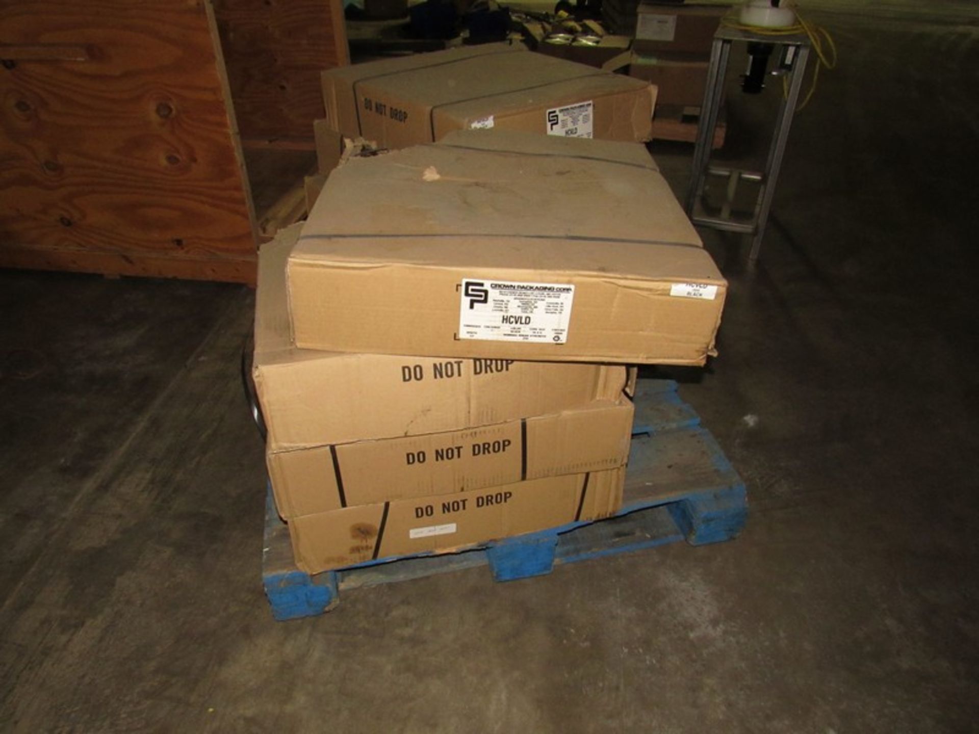 One Lot 8 Boxes of Unused Plastic Banding by Crown Packagin Corporation. Removal and loading charges - Image 2 of 5