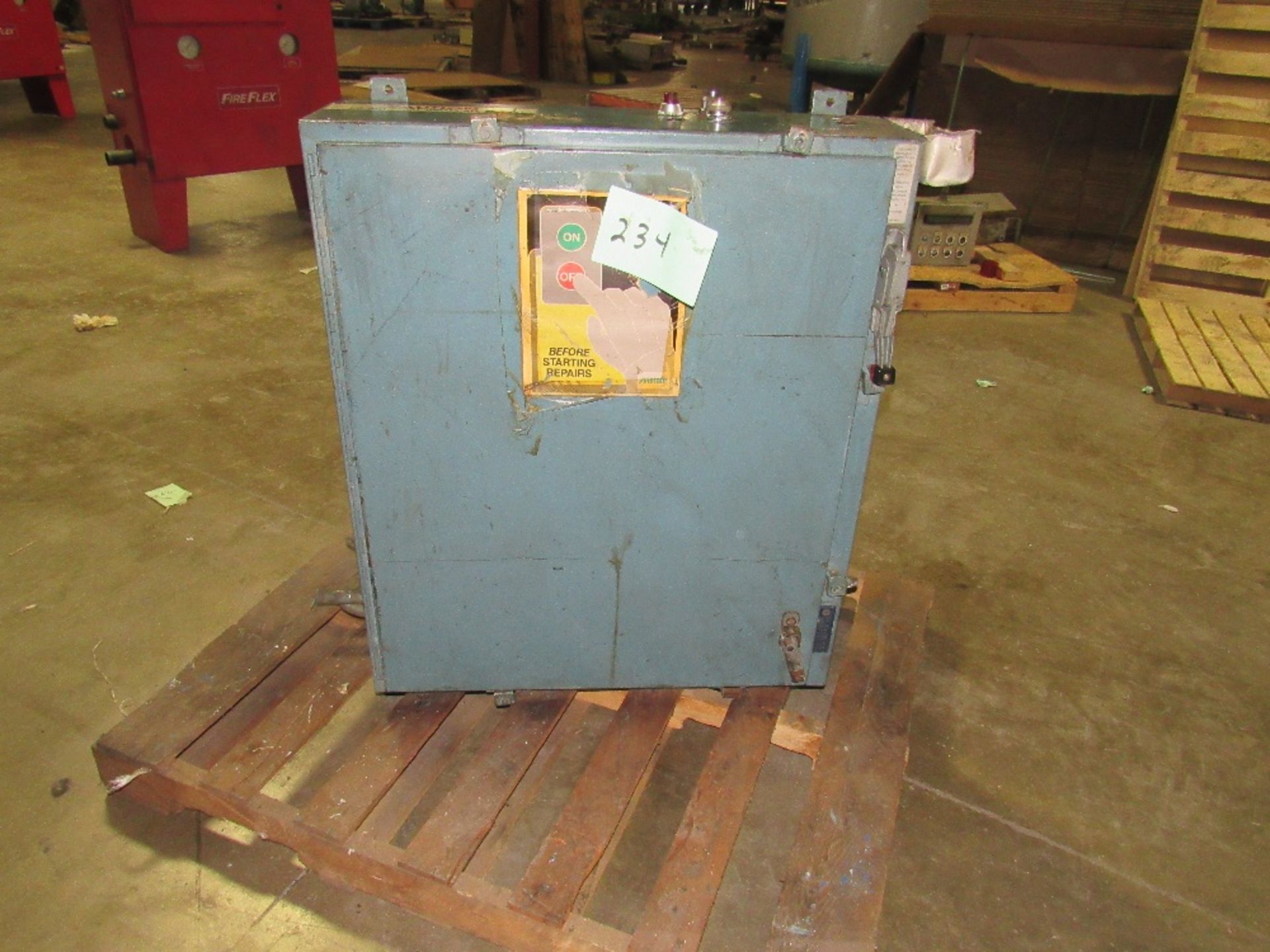 Electric Control Box -- (RIGGING INCLUDED WITH SALE PRICE) -- Optional Palletizing Fee $75.00 - Image 2 of 6